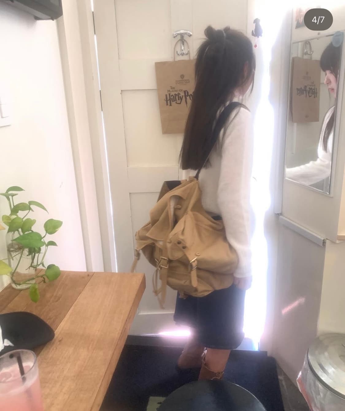 포디어웍스 캔버스 백팩 상품이미지6