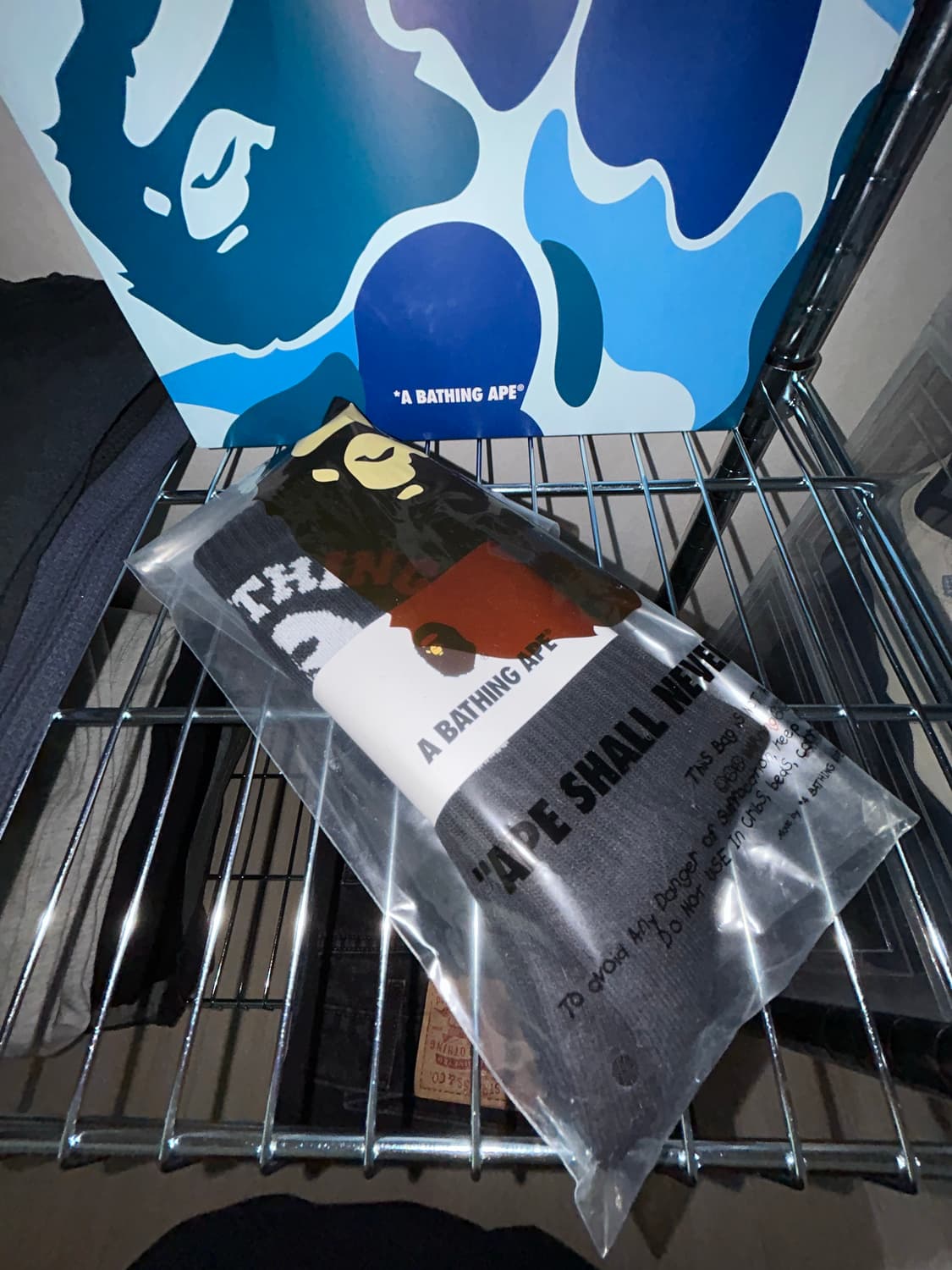 베이프 블랙 삭스 상품이미지1