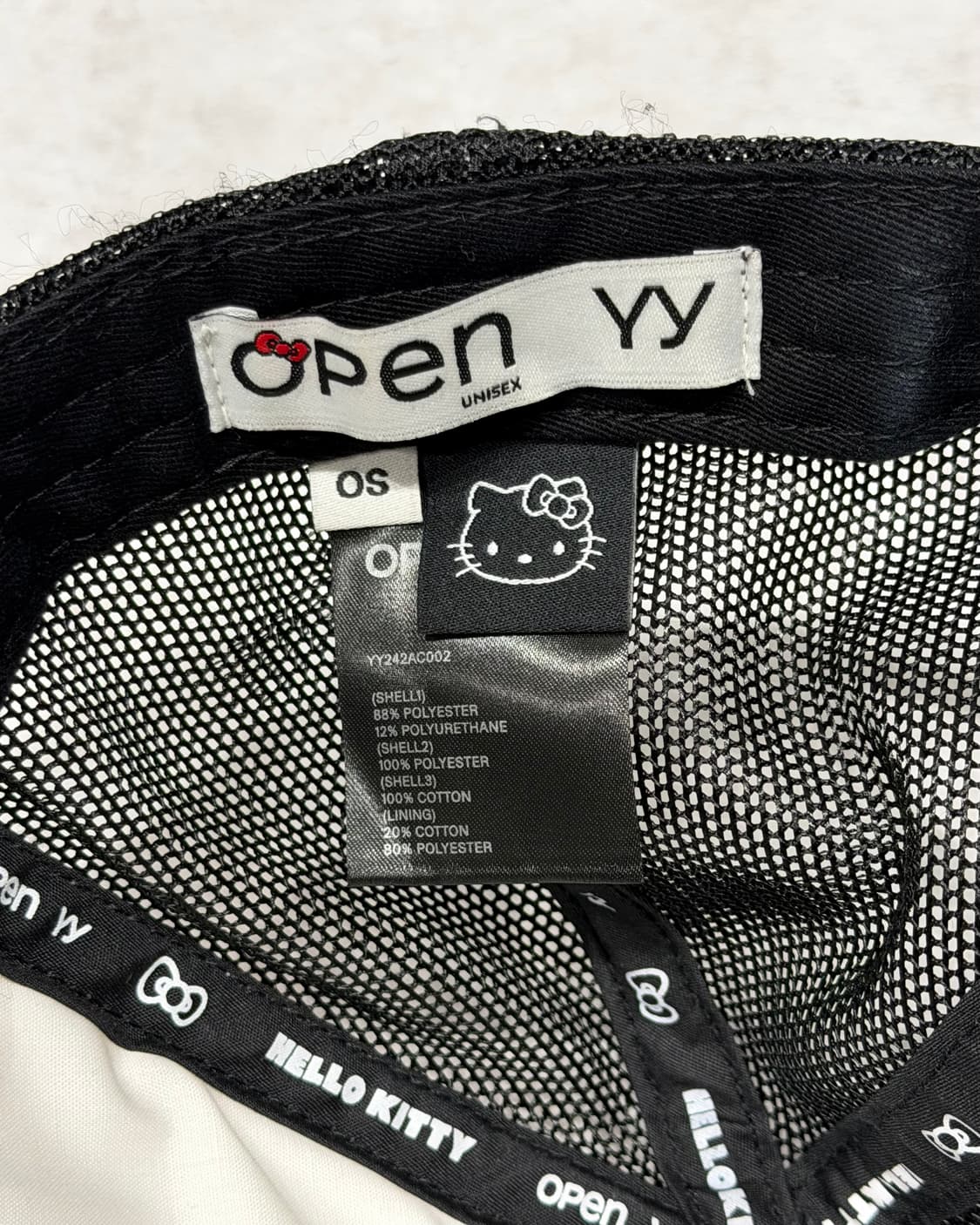 OPEN YY 오픈 와이와이 헬로키티 트러커 모자 상품이미지4