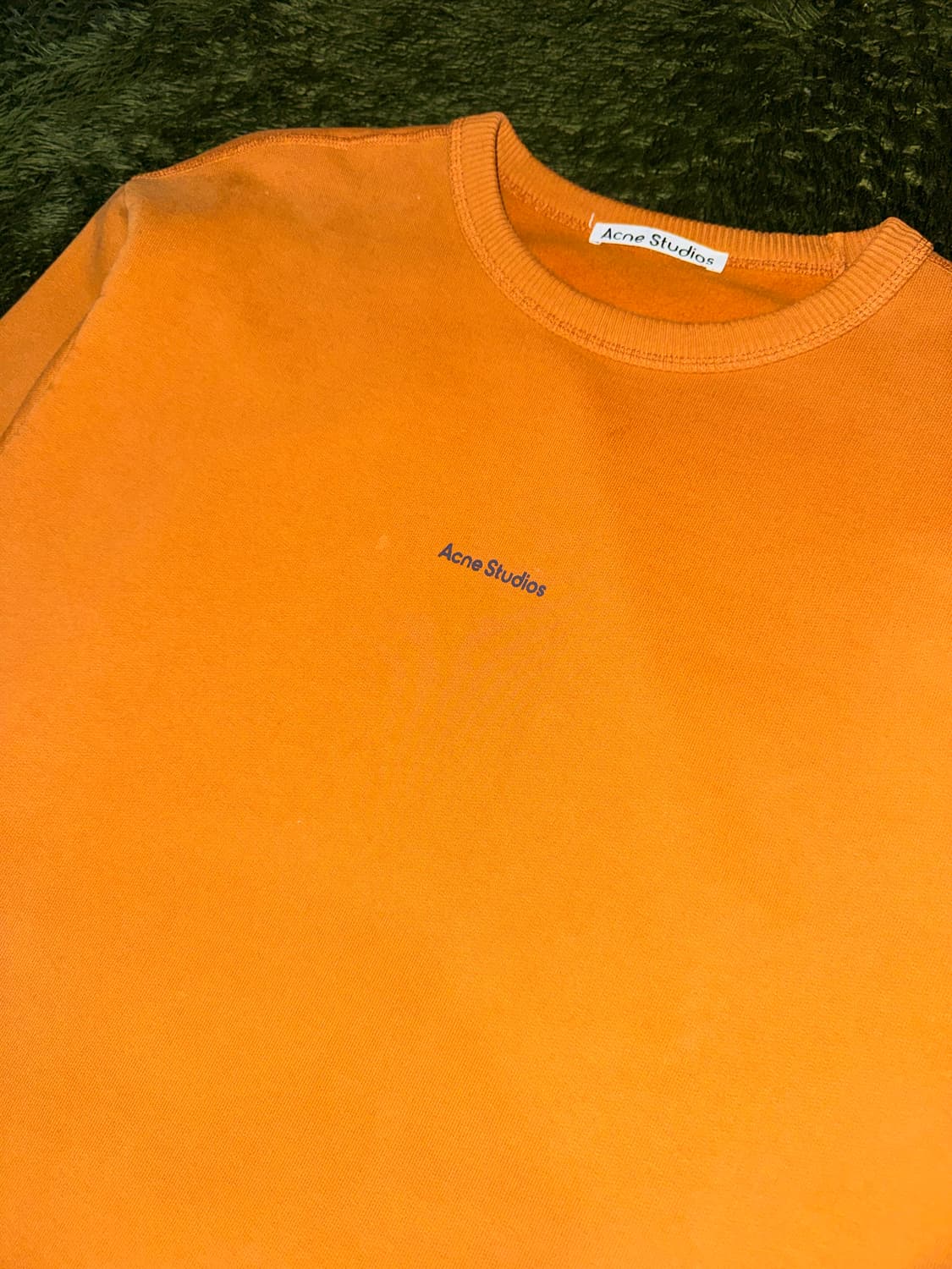 Acne Studios 아크네 스튜디오 23FW 스탬프 로고 스웻셔츠 상품이미지2