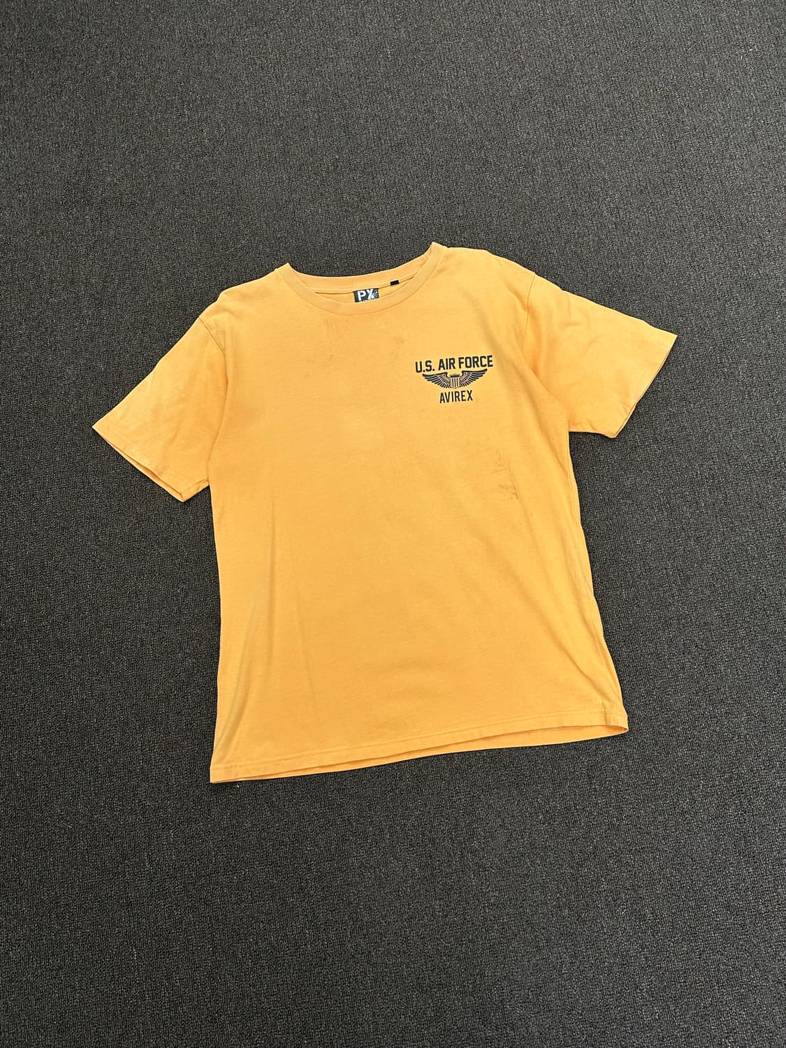 L)AVIREX vintage 미국 공군 핀업걸 프린팅 반팔 상품이미지6