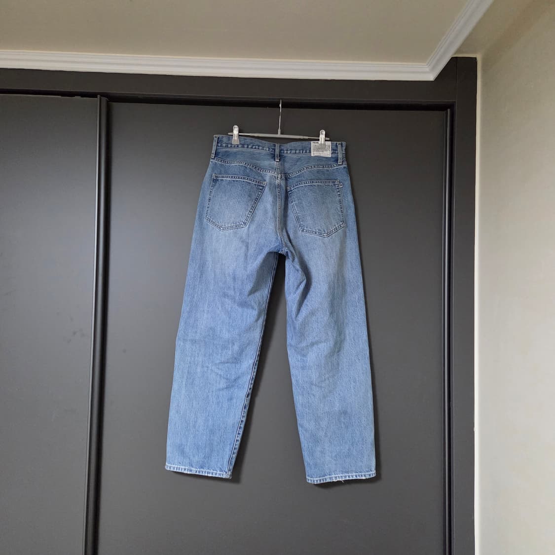 [2] 비헤비어 522c 셀비지 데님팬츠 블리치 / 연청 중청 코모리 상품이미지2