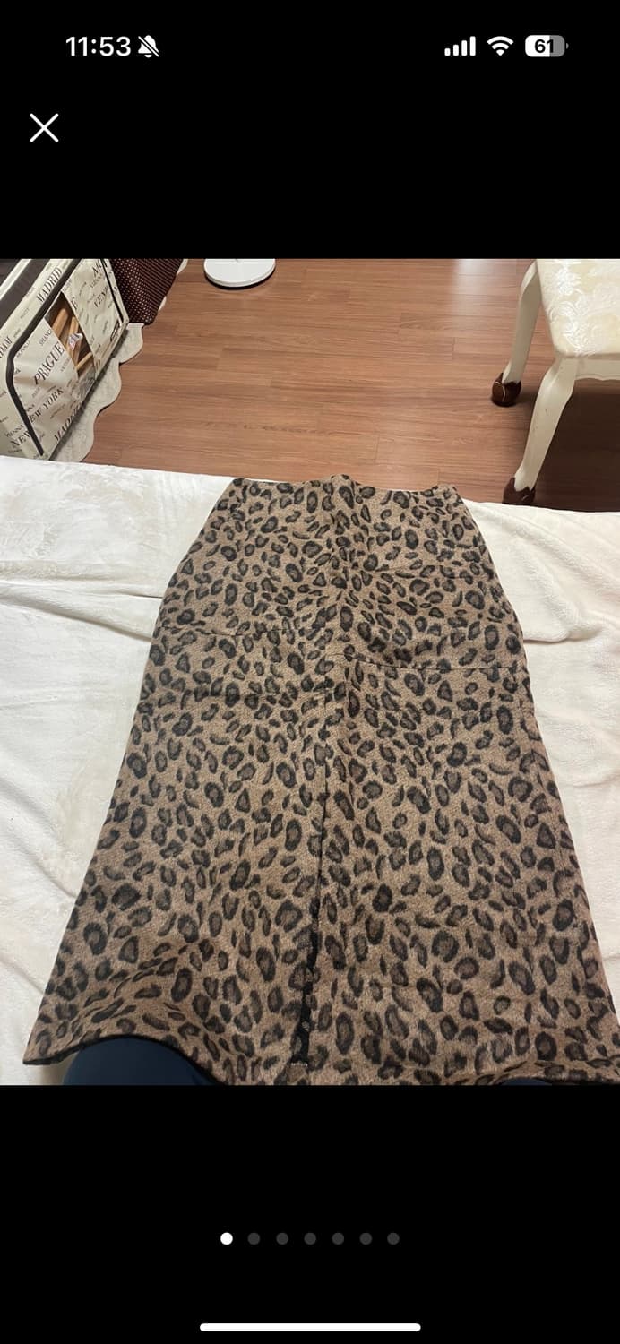 더일마 호피 스커트M 상품이미지1