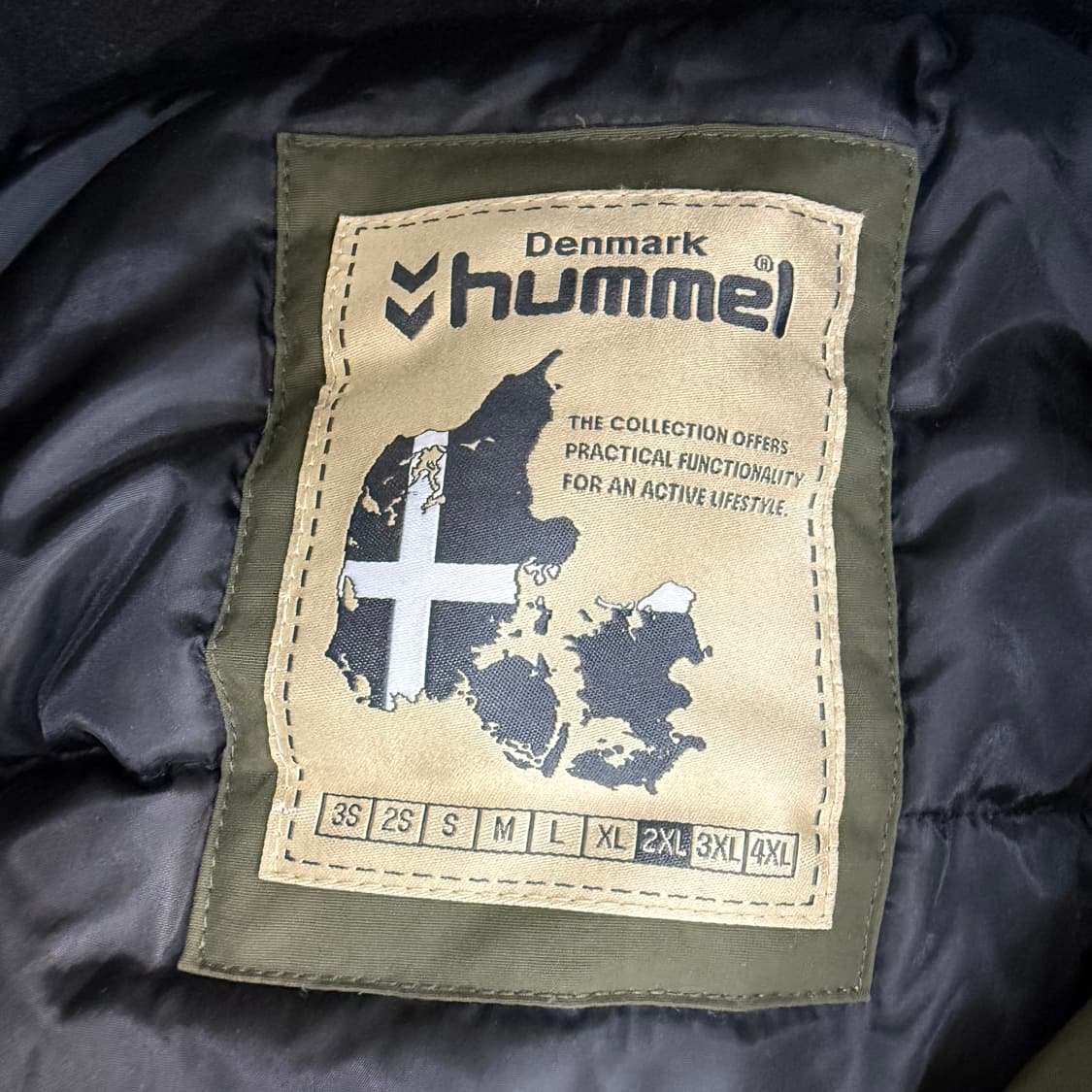 2XL 험멜 덕다운 패딩 0204T1 상품이미지3