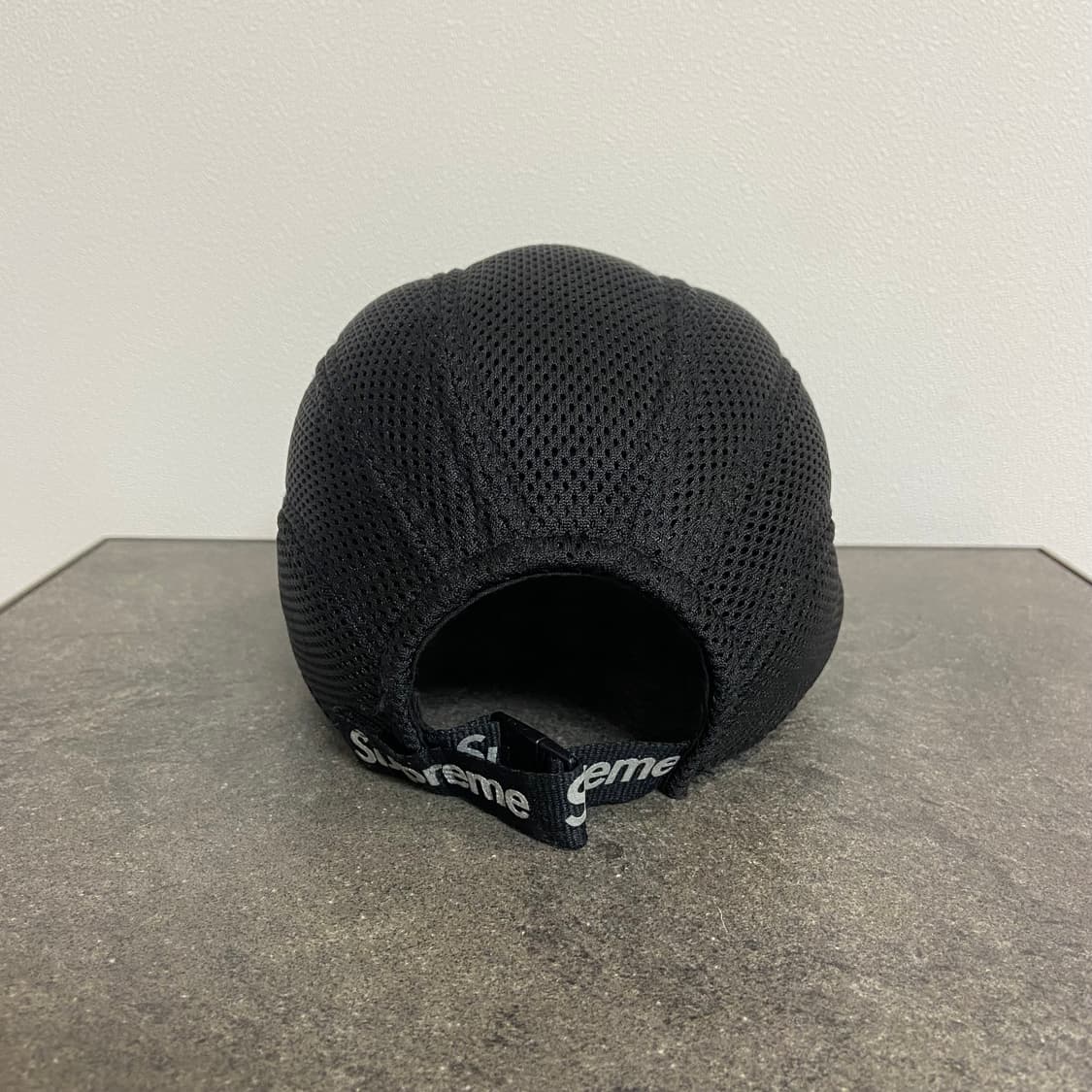 (OS) 슈프림 나이키 샥스 캠프캡 러닝캡 모자 블랙 22SS 상품이미지6