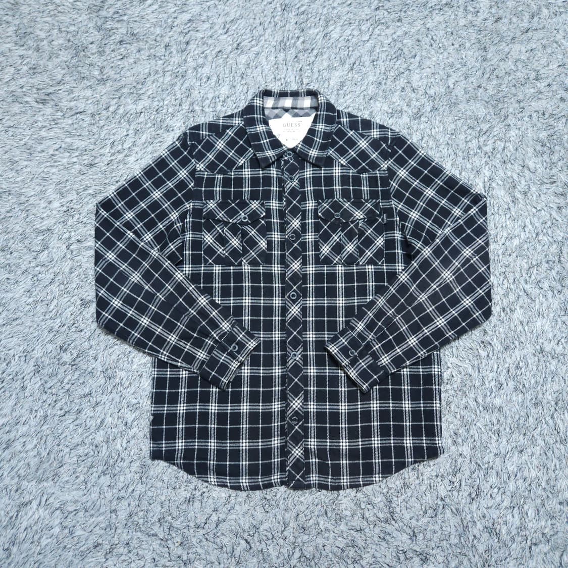 게스Guess)95 남자 겨울셔츠 체크남방 / 왕눈이샵 상품이미지1