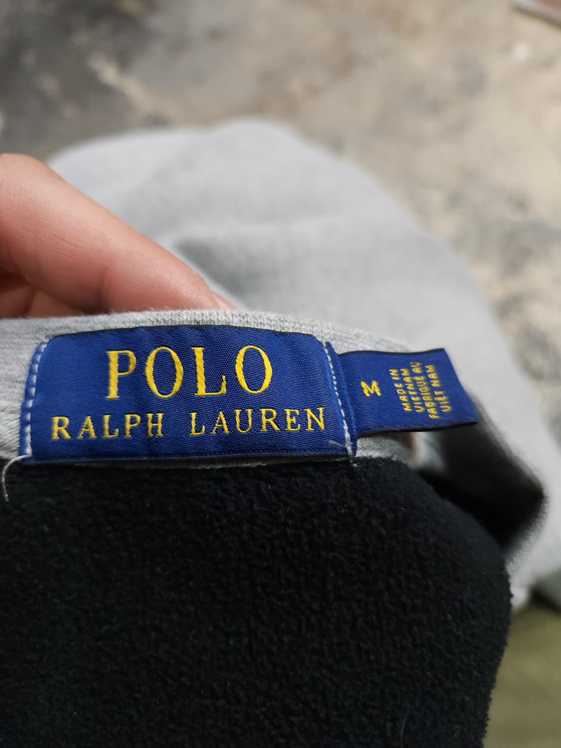 폴로 랄프로렌 그레이 맨투맨
​
 상품이미지4