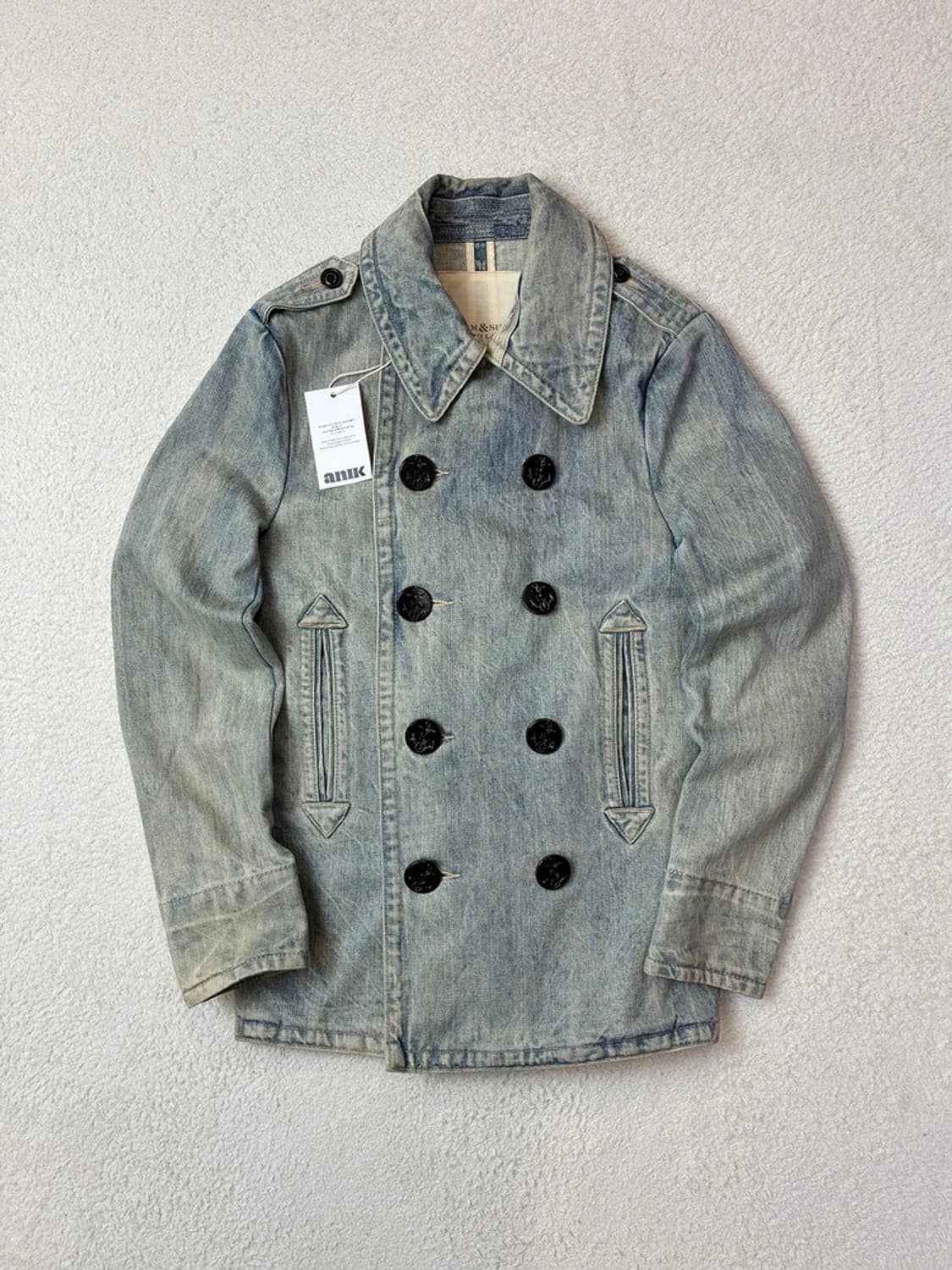 데님앤서플라이 랄프로렌 더블 브레스트 데님 자켓 PN6011 상품이미지1