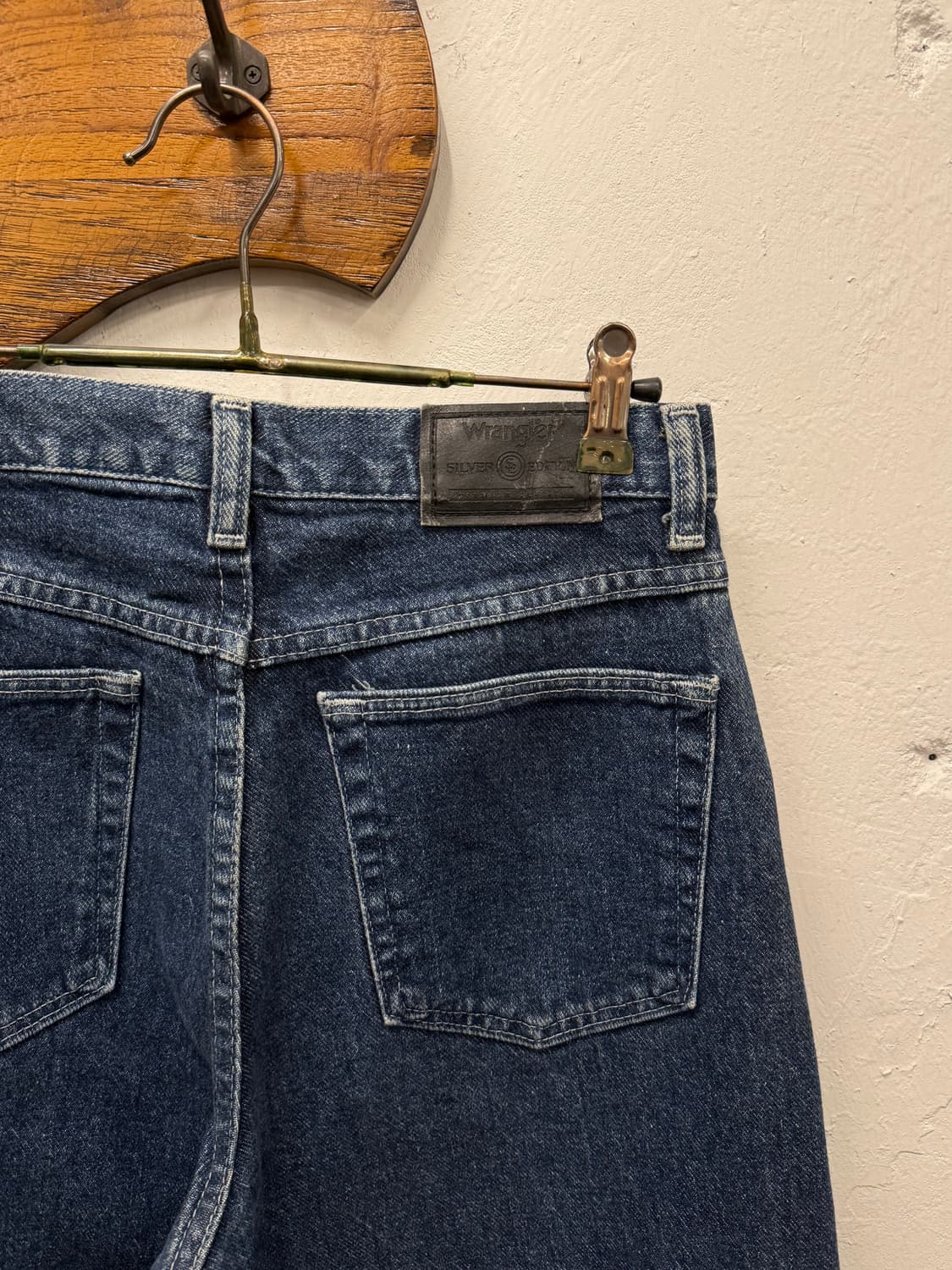 27) USA Wrangler Dark Blue Straight Deni 상품이미지3