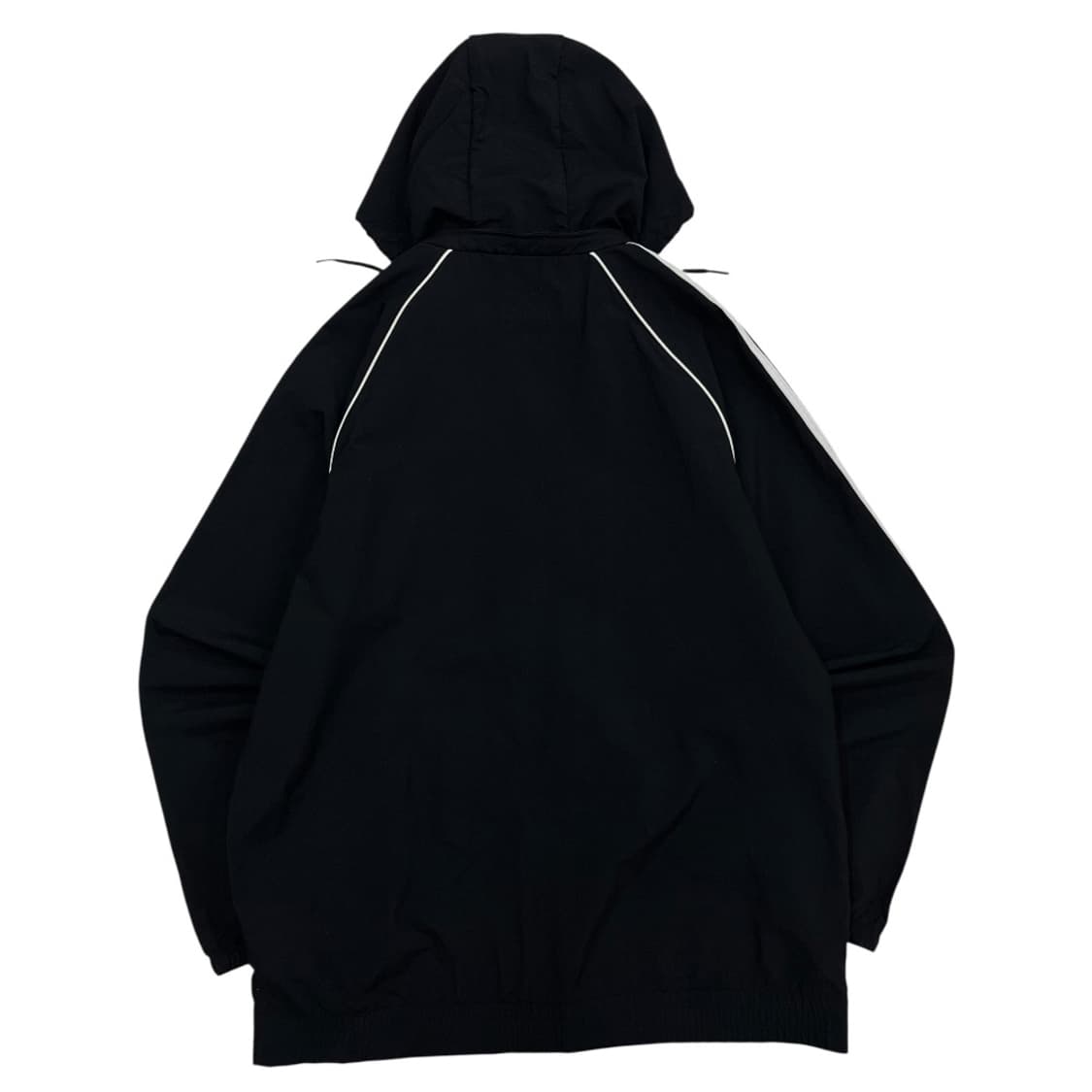 아디다스 화이트라인 블랙 후드 바람막이 3XL 상품이미지5
