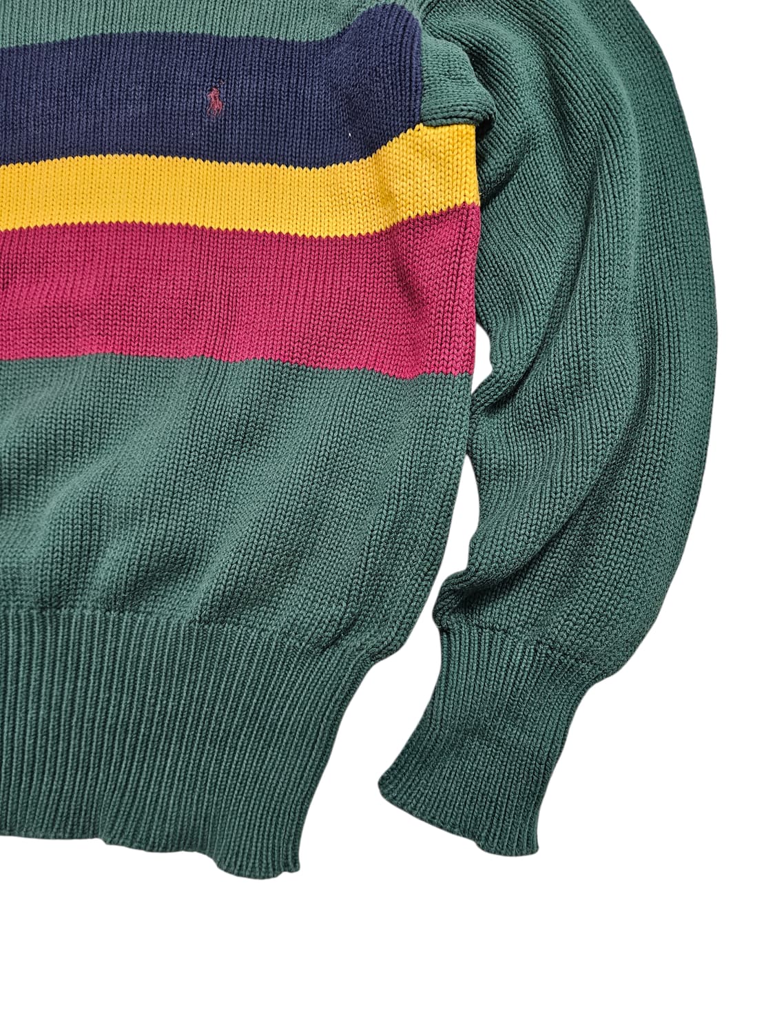 폴로 스트라이프 코튼 니트 상품이미지3