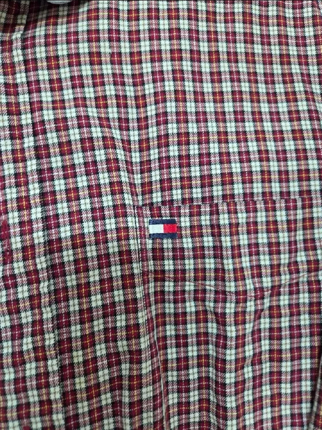 타미힐피거 체크 긴팔 셔츠 L 상품이미지2