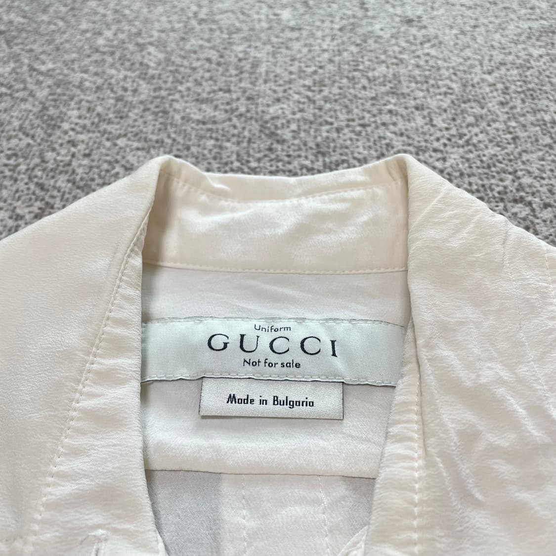 (새상품) 구찌 정품 화이트 블라우스 셔츠 36 상품이미지5