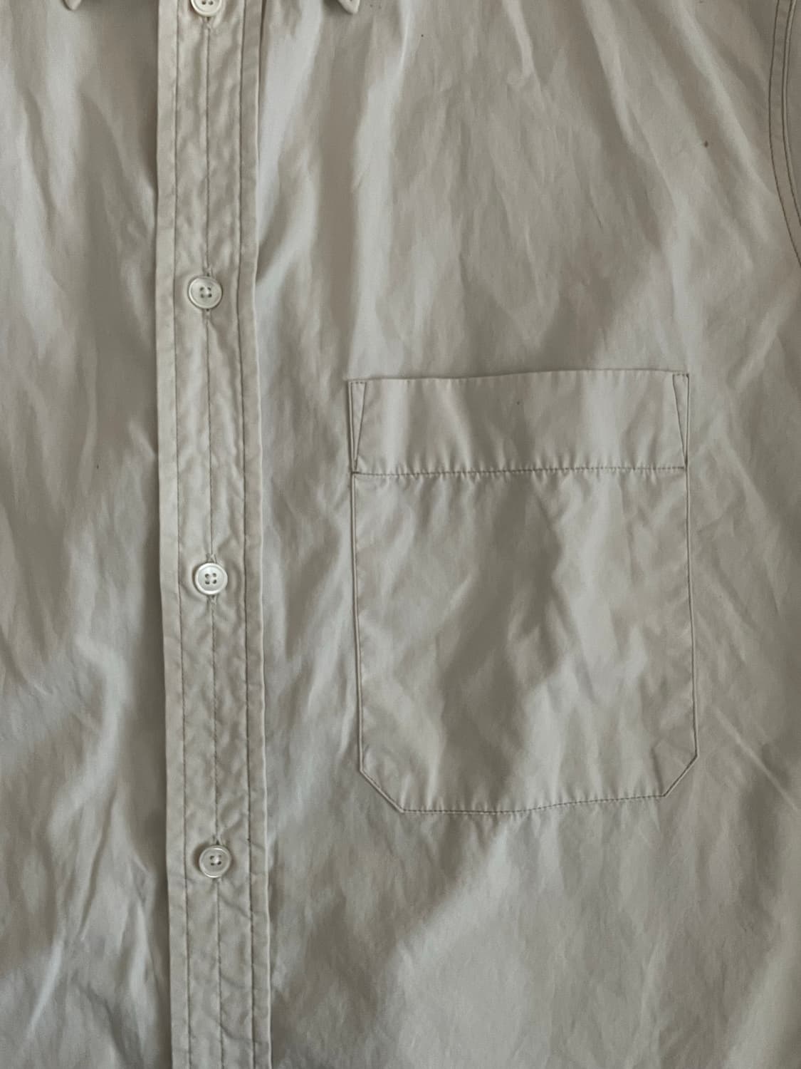 Lemaire르메르 21ss 코튼 포플린 셔츠 상품이미지4