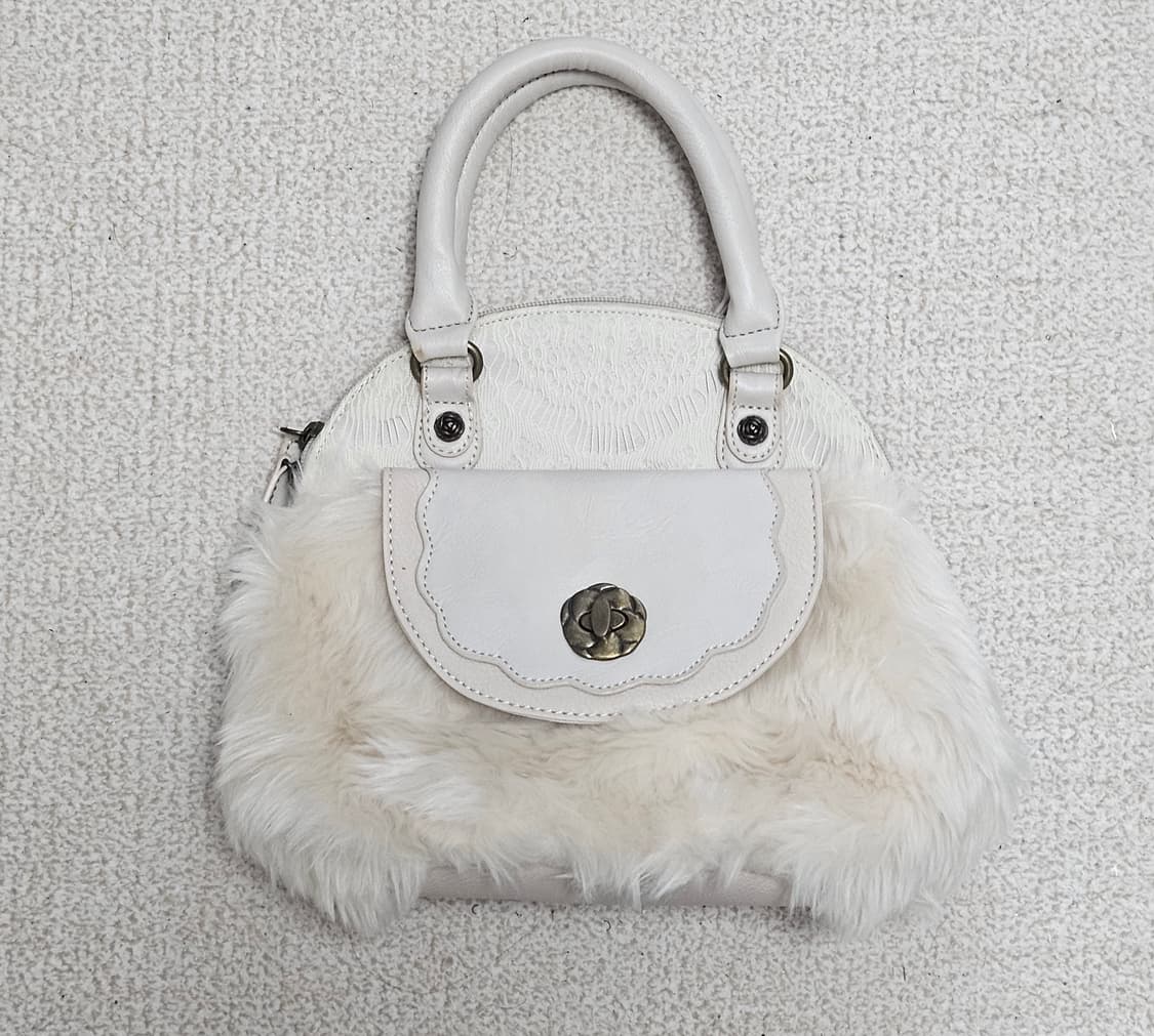 액시즈팜 퍼 가방 / 히메카지 모리걸 히메 갸루 달천깔 상품이미지1