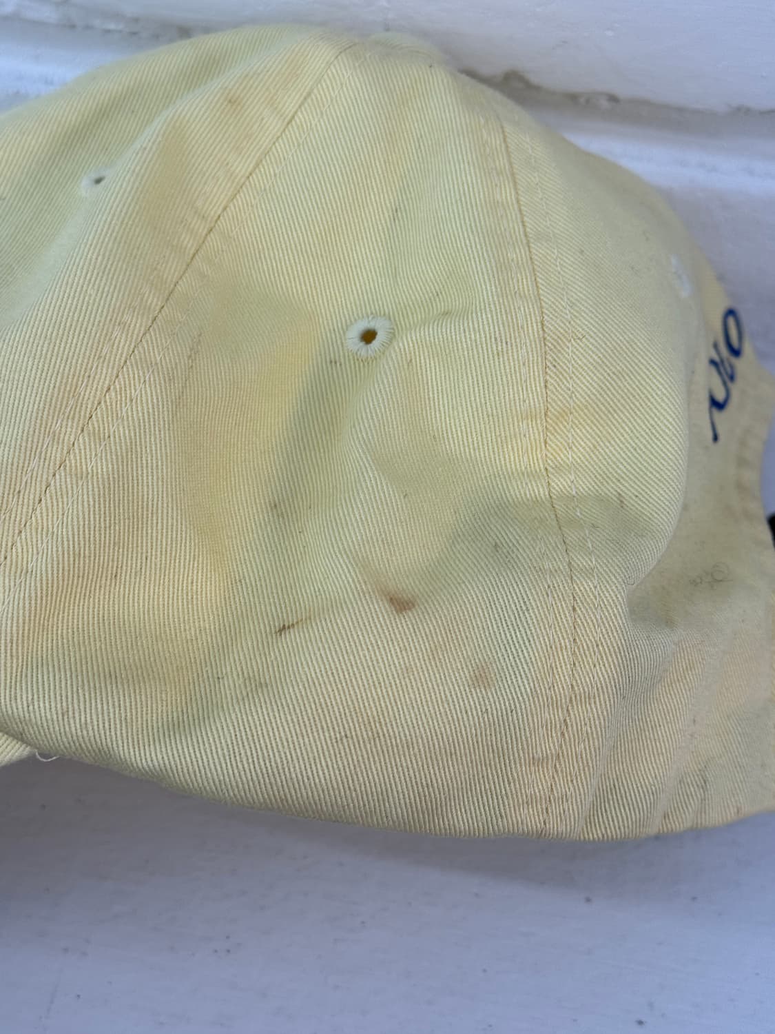 폴로 옐로우 볼캡 상품이미지4