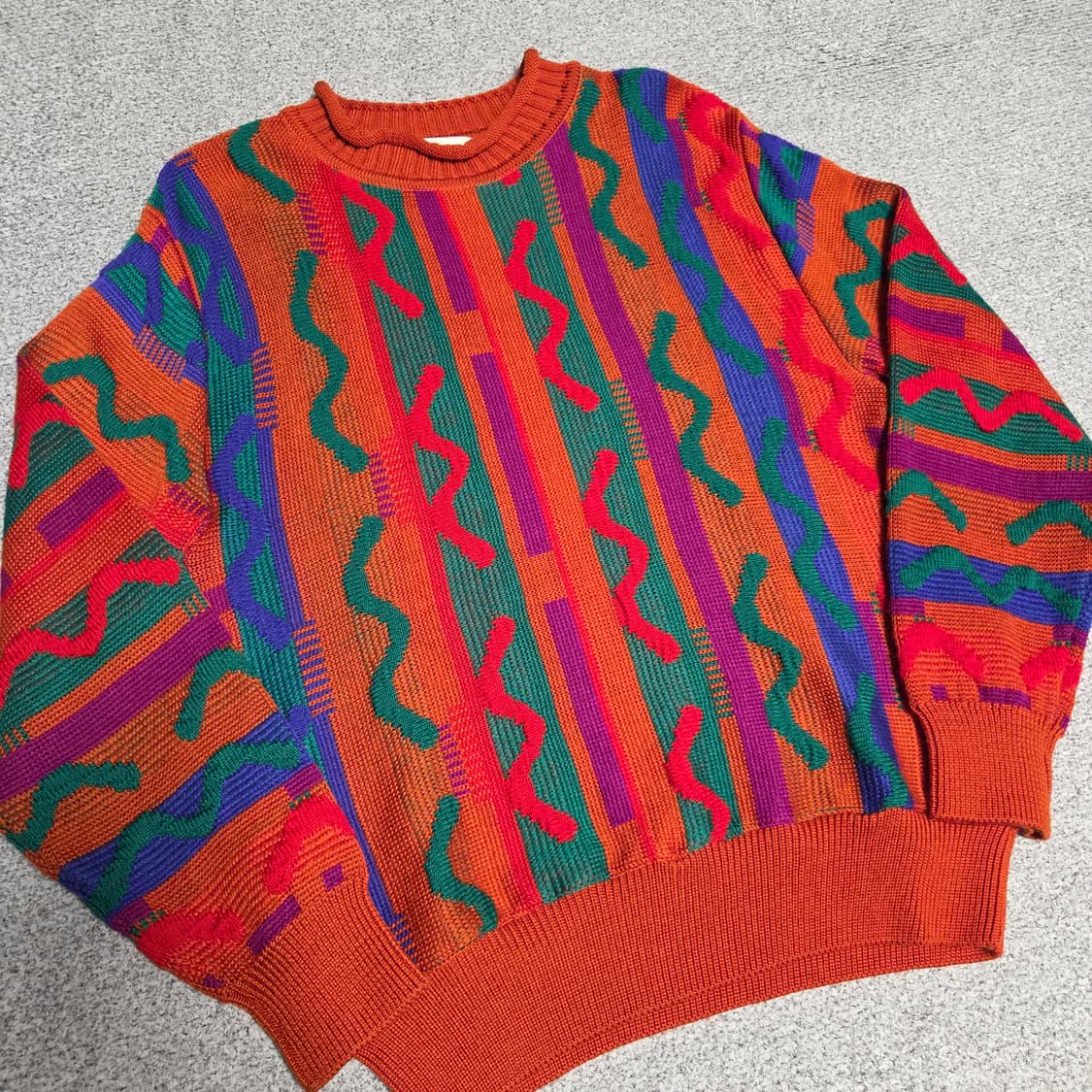 Made in Japan 인디언 모크넥 니트 L(100) 상품이미지2