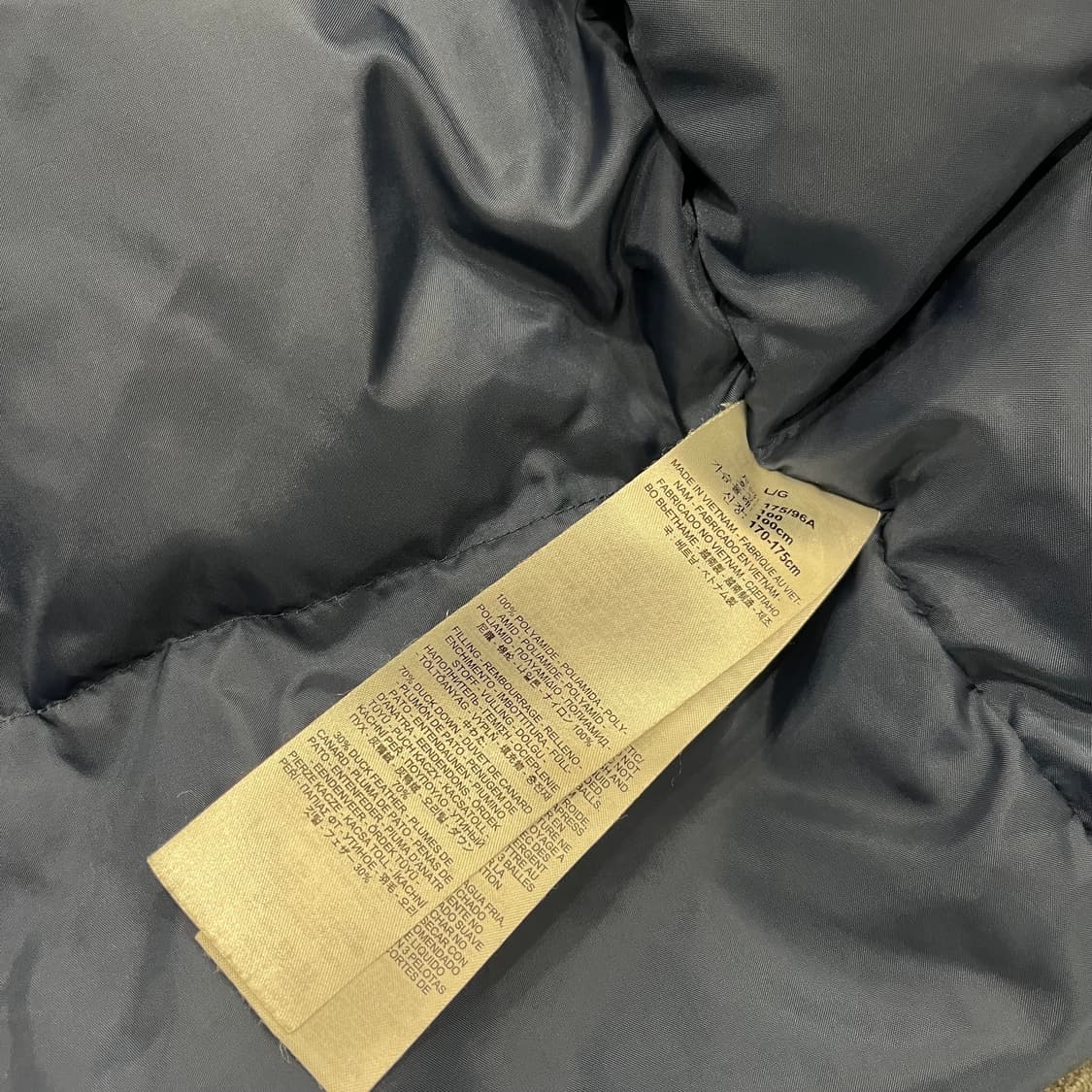 리바이스 미운틴 파카 패딩 네이비  상품이미지7