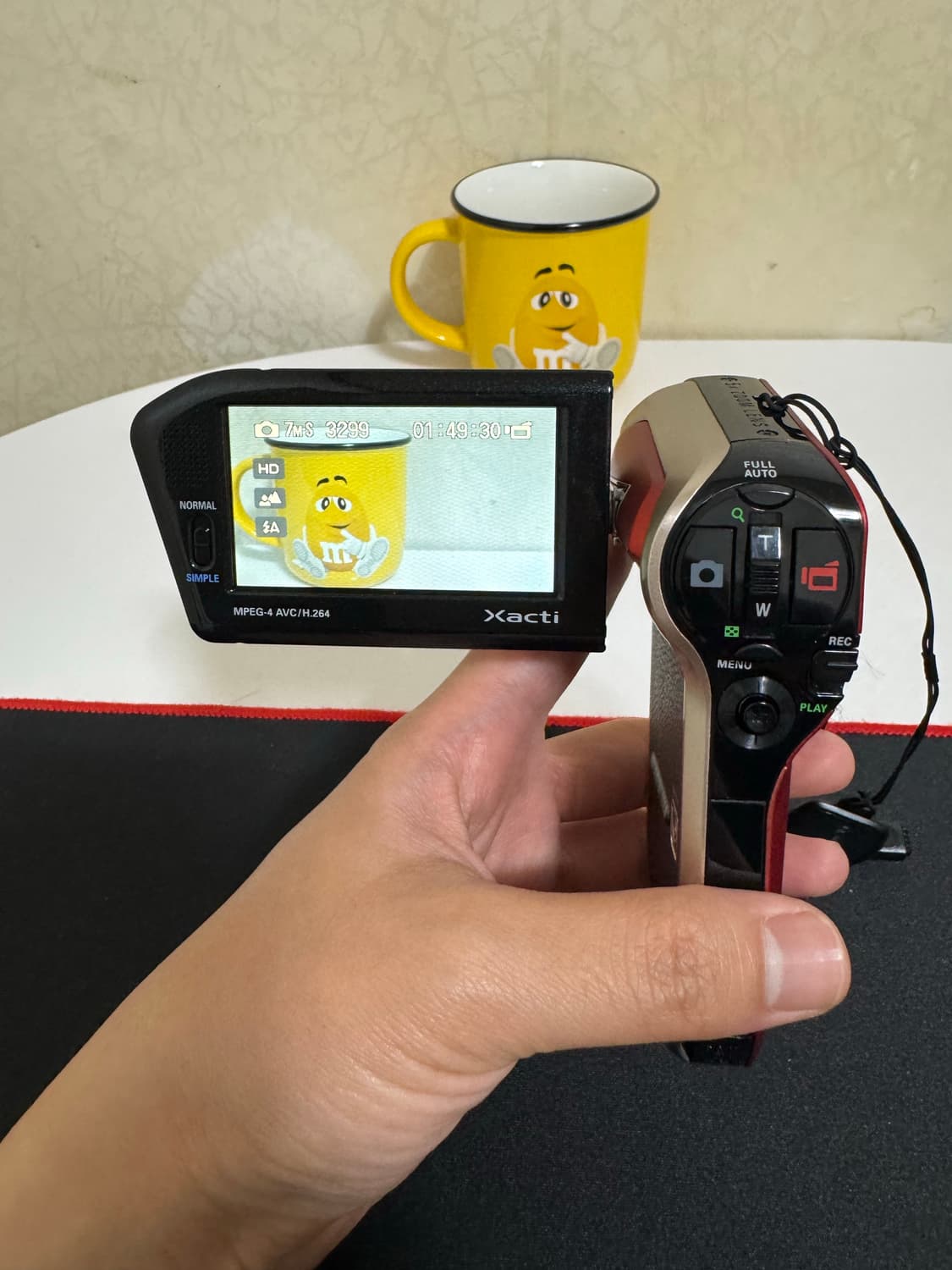 [새상품급,홍영기캠코더]산요 작티 VPC-HD700 캠코더 디카 상품이미지8