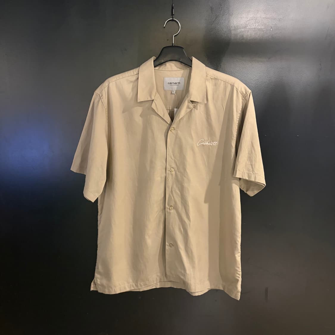 칼하트 오픈카라 반팔 셔츠 상품이미지1