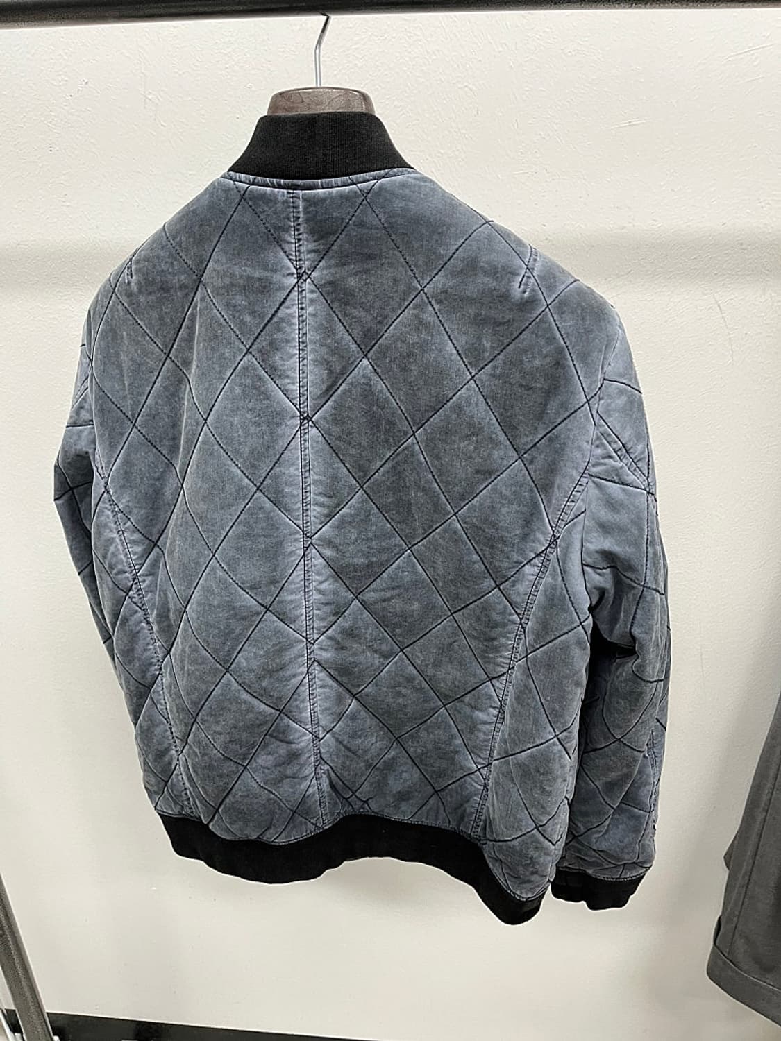 100) 시리즈 퀼팅 블루종  상품이미지3