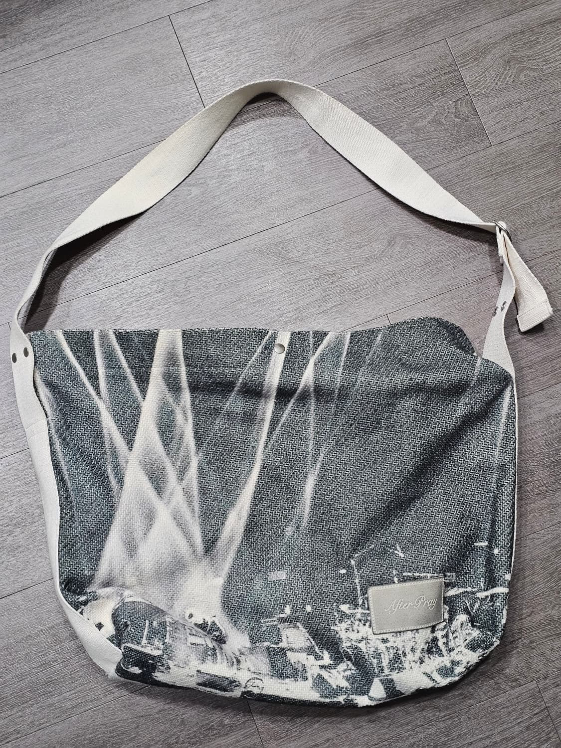 애프터프레이 afterpray 락스타 크로스백 블랙 상품이미지2