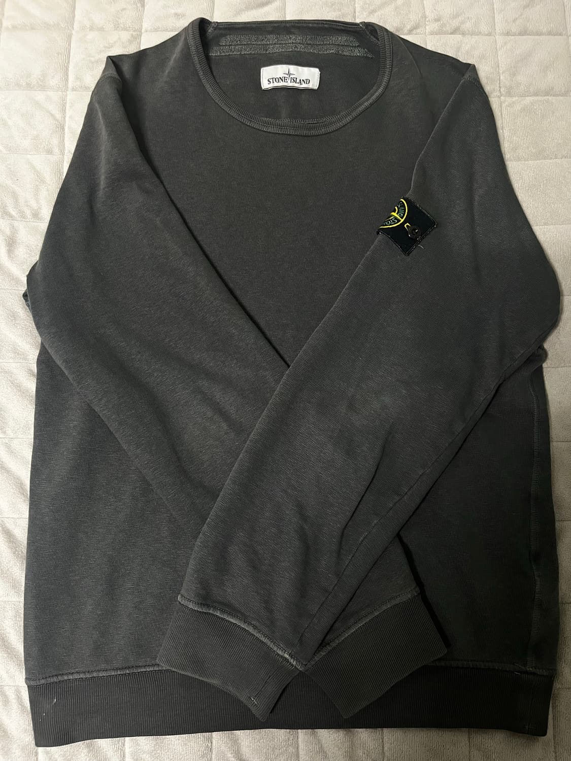 스톤아일랜드 맨투맨 차콜 상품이미지1