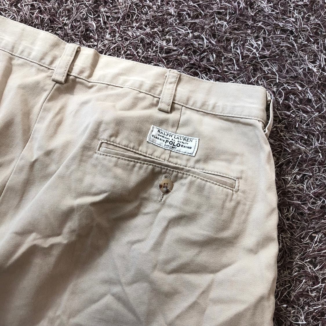 폴로 랄프로렌 베이지 반바지 하프 팬츠 상품이미지4