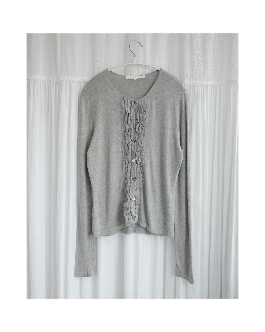 natural beauty grey cardigan 상품이미지4