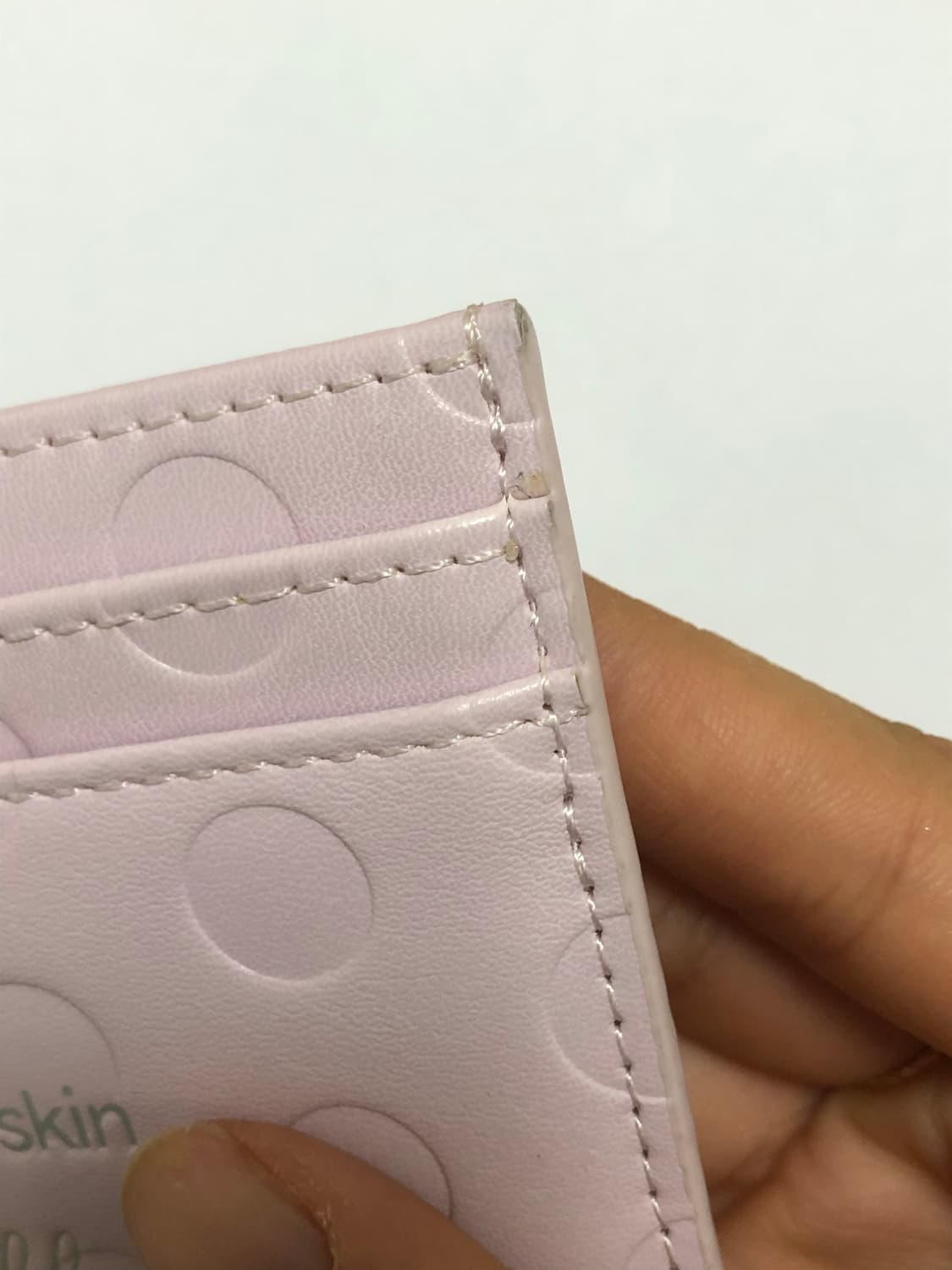 허그유어스킨 리릭쿠마 카드지갑 핑크  상품이미지4