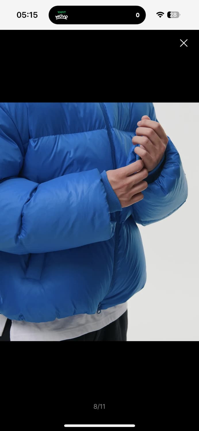 미시착) 무탠다드 덕다운 패딩 L 상품이미지6