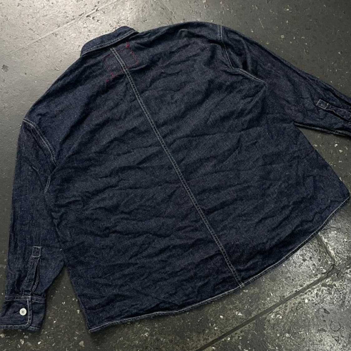 리바이스 레드 오버사이즈 데님 셔츠  상품이미지6