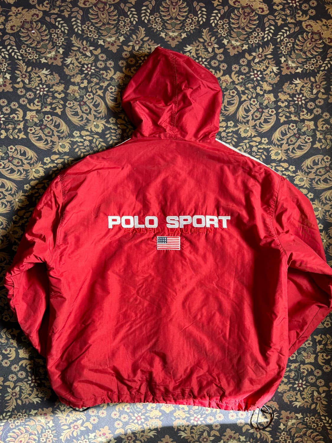 90s 폴로스포츠 올드스쿨 나일론 퀼팅 아노락 상품이미지5