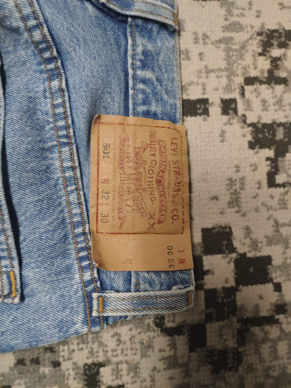 90s levis 501 made in USA 상품이미지3