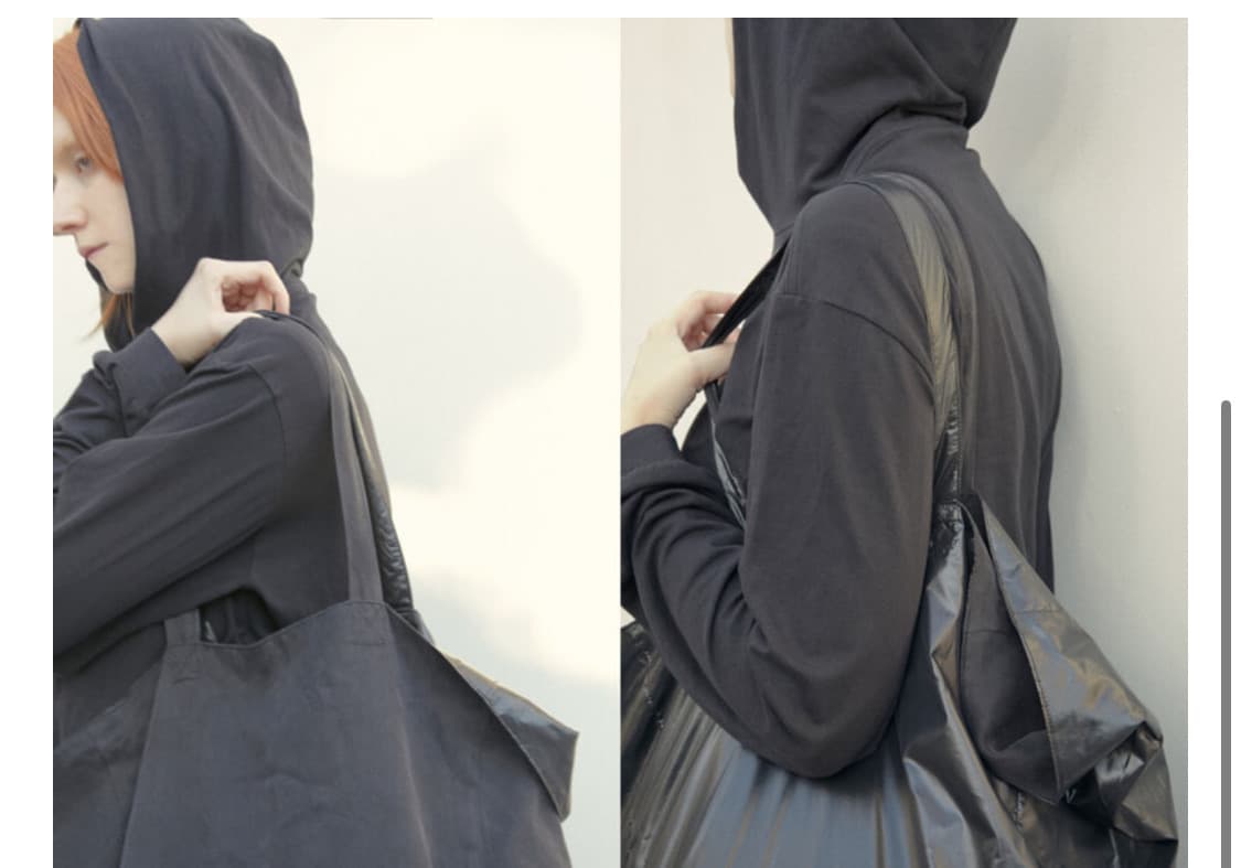 Mudule reversible bag black 상품이미지1