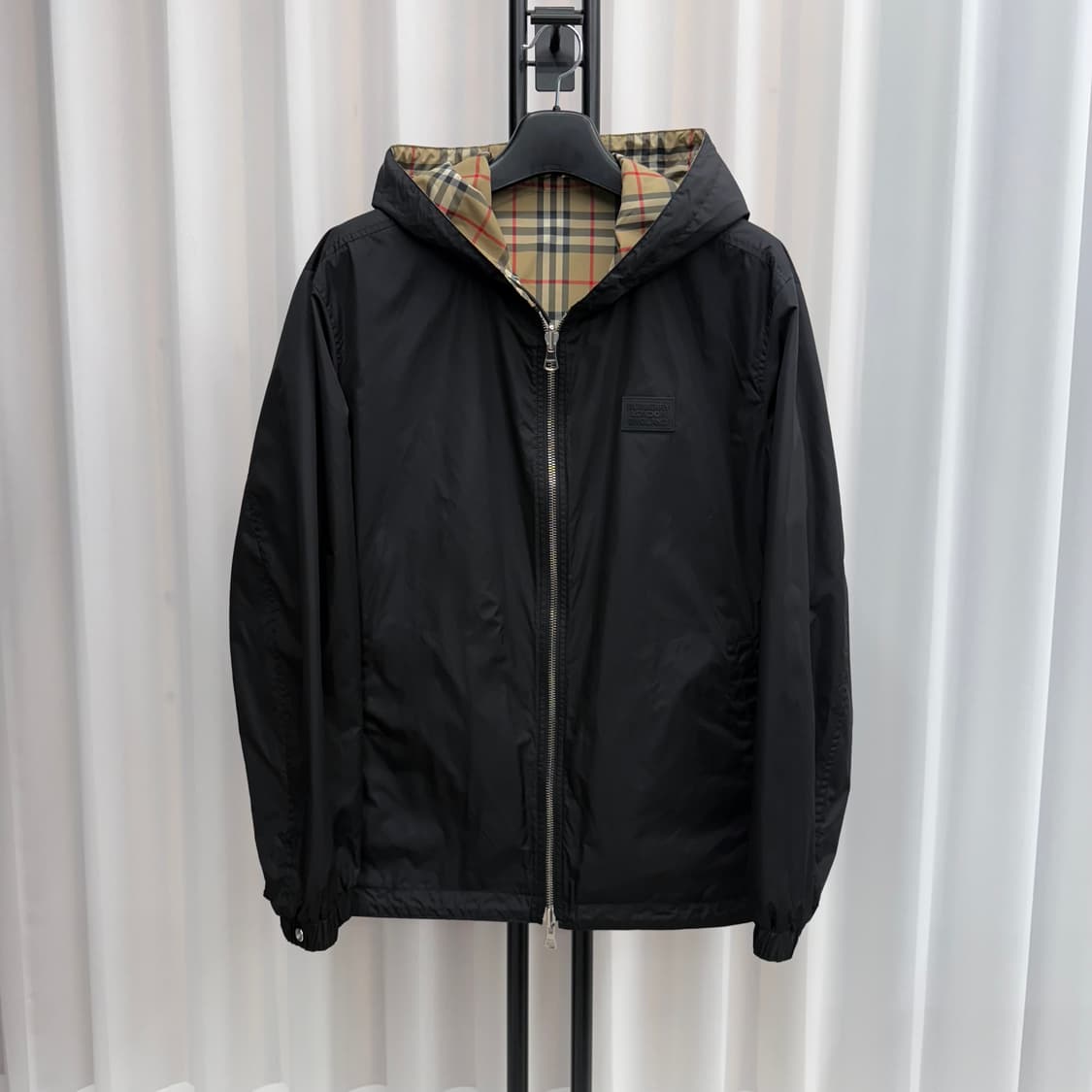 [XL] 버버리 리버시블 체크 바람막이 상품이미지2