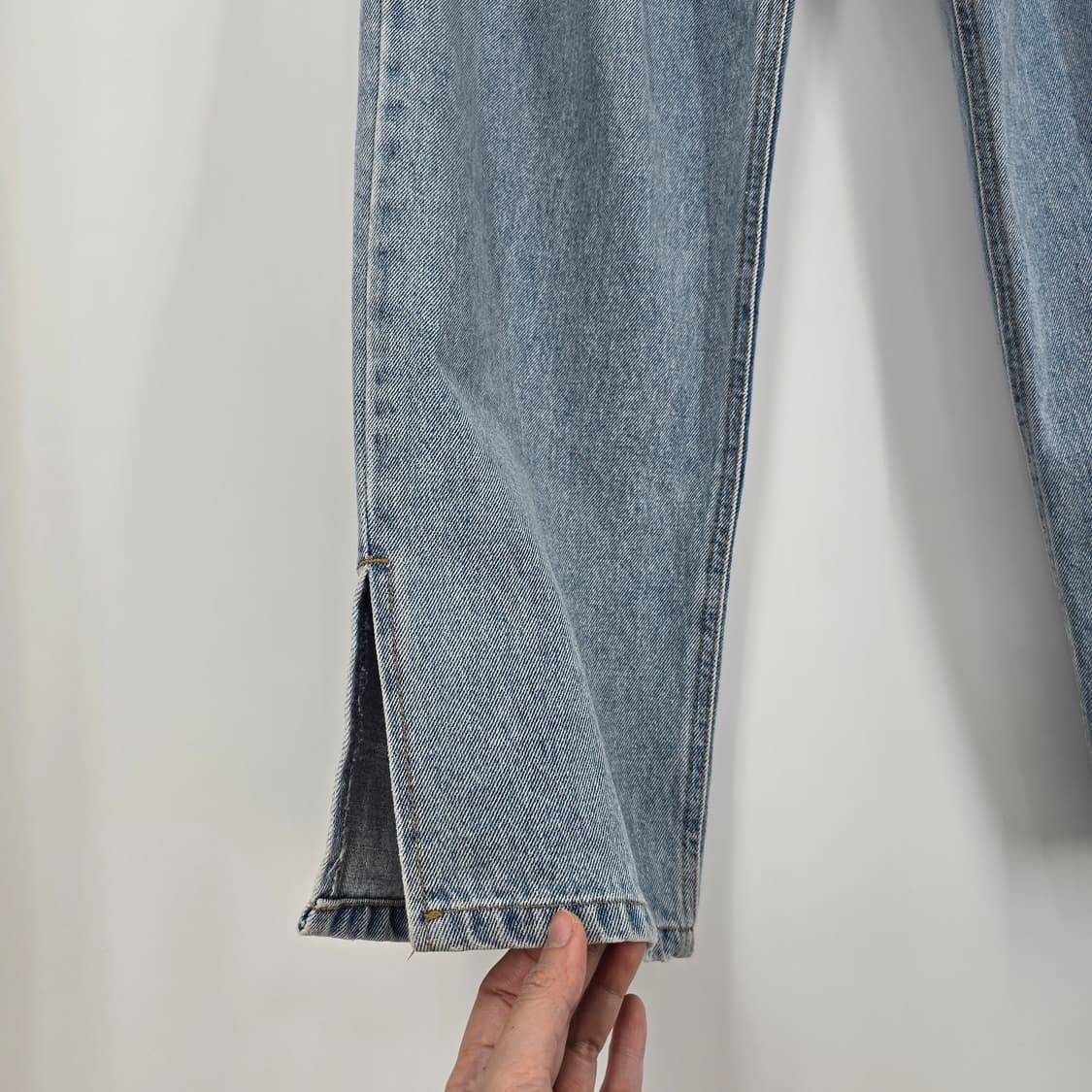 빈티지 데님 와이드 팬츠 상품이미지3