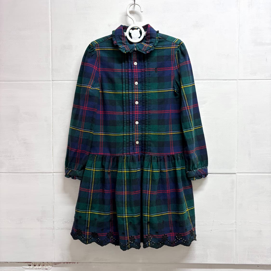 POLO Ralph Lauren 체크 셔츠 원피스 키즈 6 상품이미지1