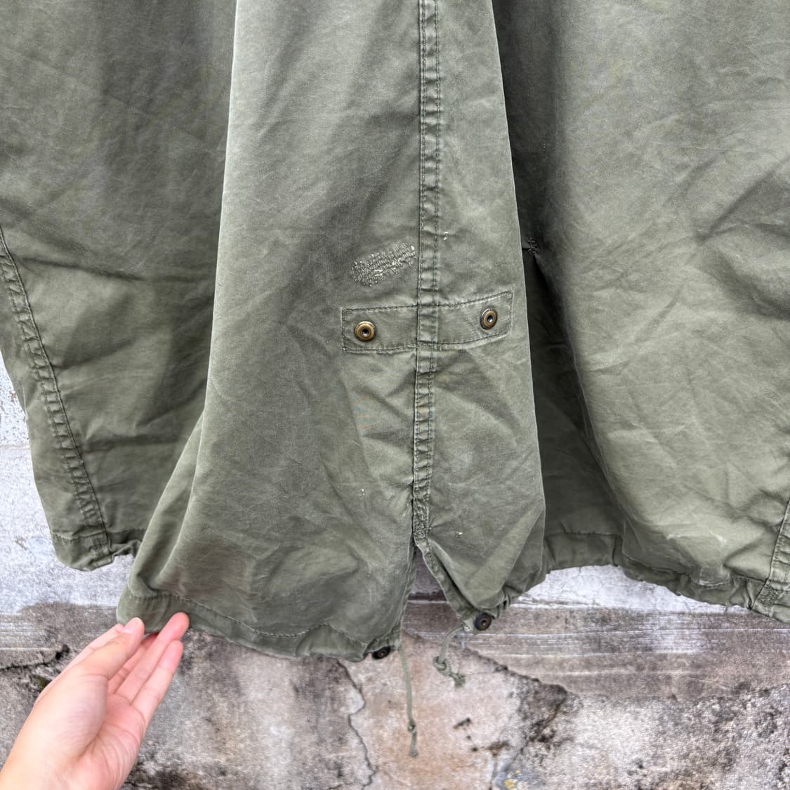 Military 70s 오리지널 m65 개파카 자켓 상품이미지9