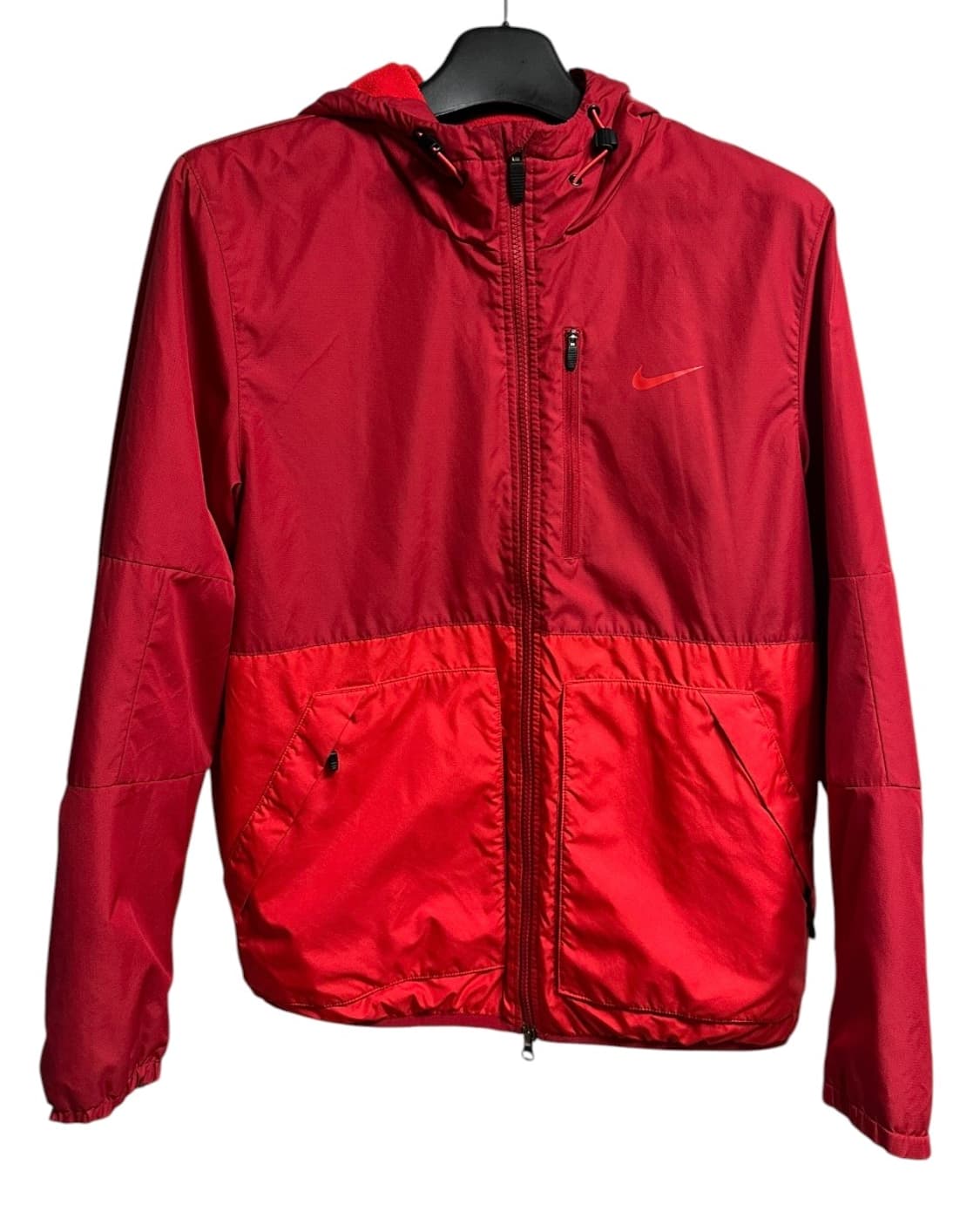 나이키(NIKE) 레드 바람막이 후드 자켓 L 상품이미지1