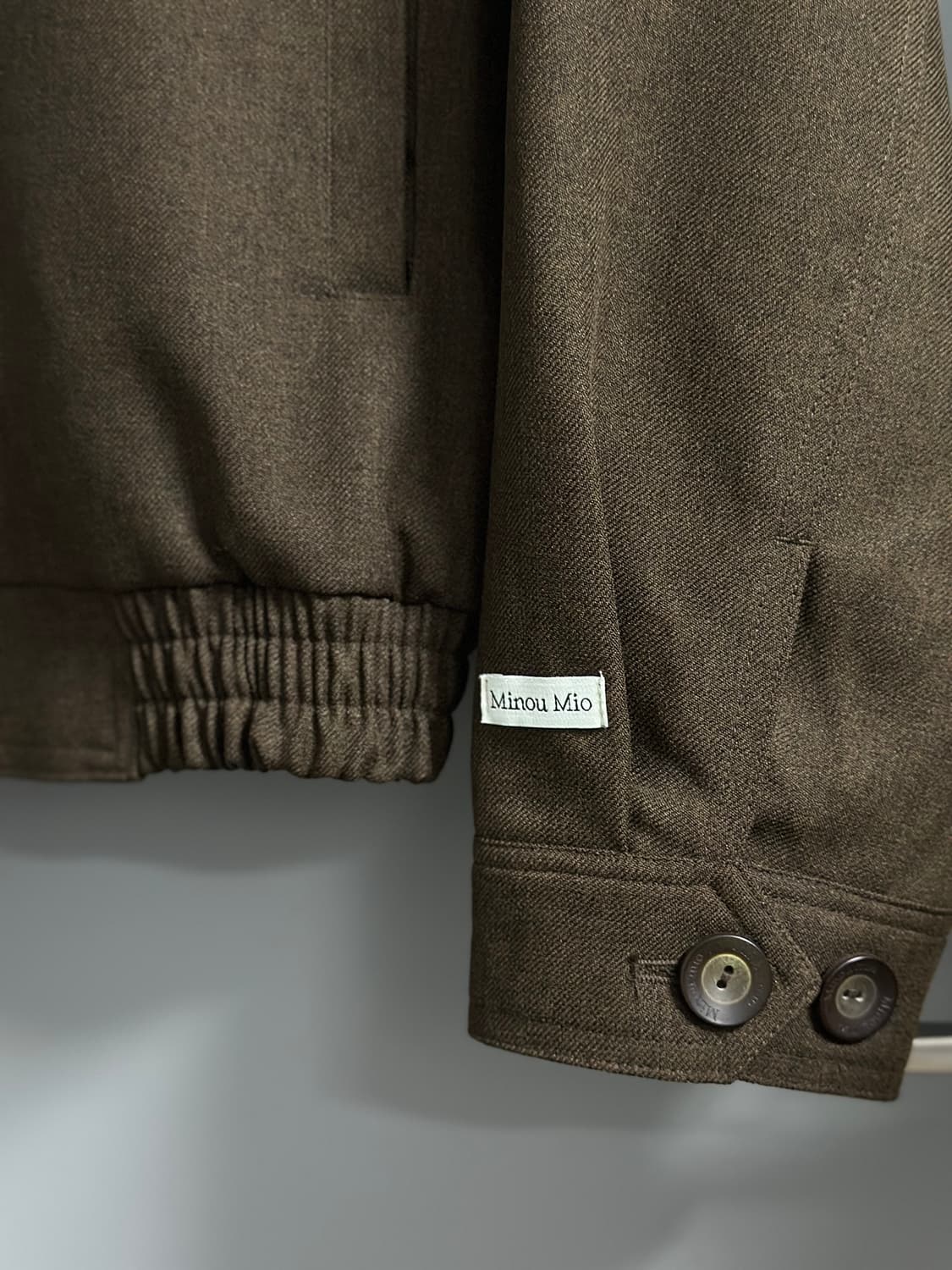 [M] 미누미오 클래식 블루종 자켓 상품이미지4