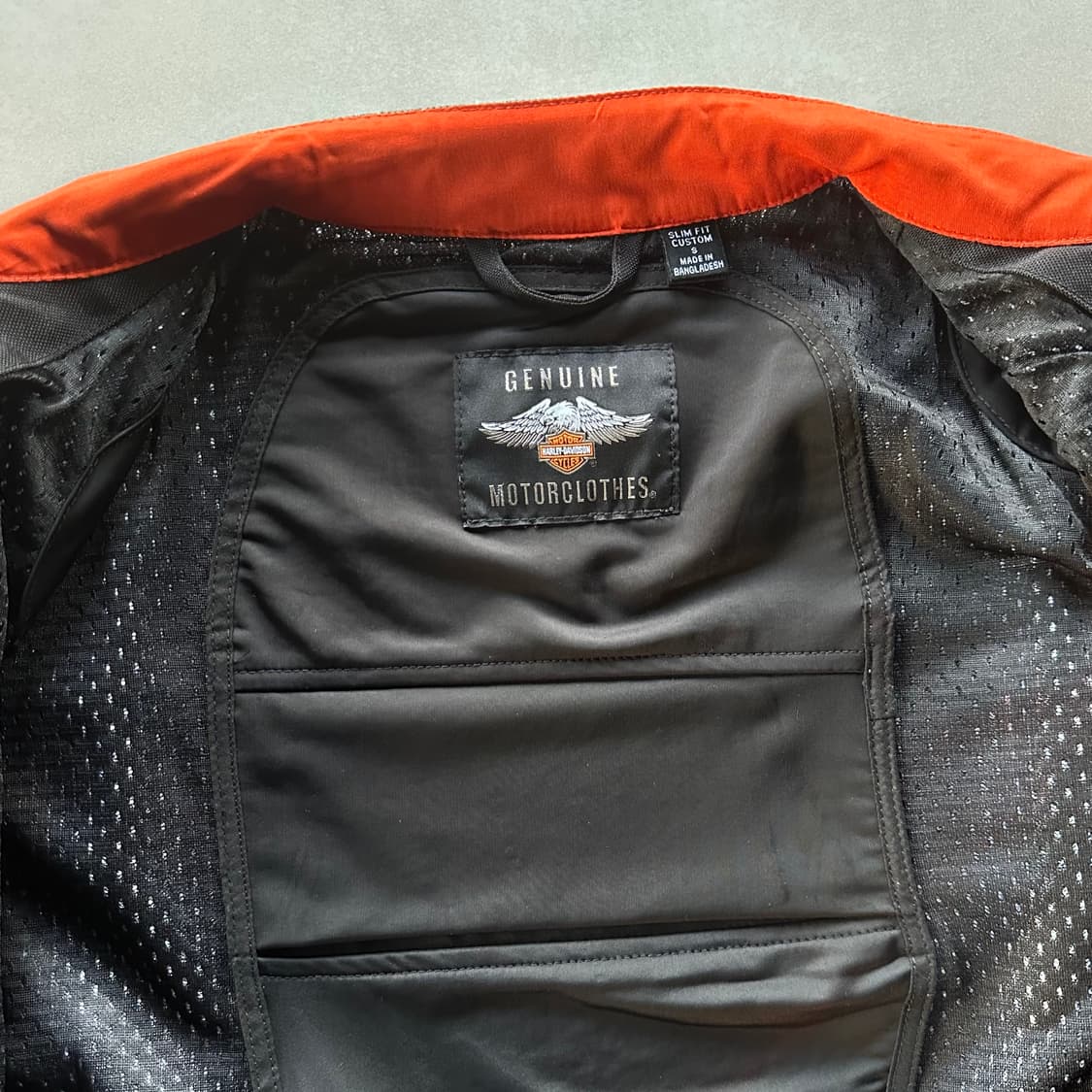 [S]할리데이비슨 모터싸이클 메쉬 라이더 자켓 상품이미지8