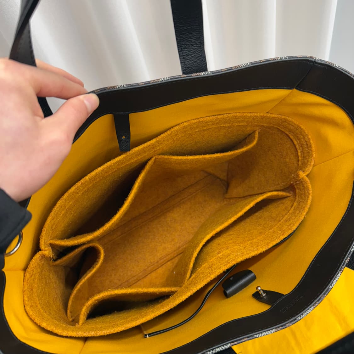 [정품] 고야드 볼테르 토트백 블랙 상품이미지10