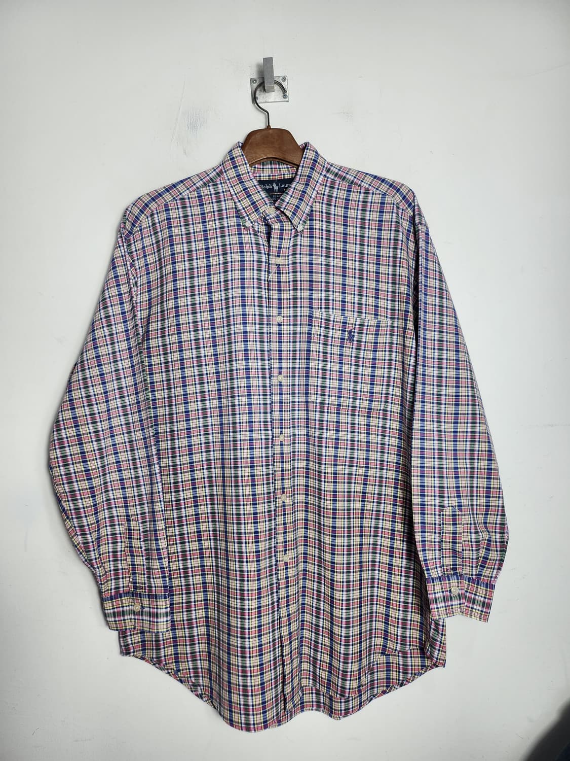 폴로 랄프로렌 코튼 체크셔츠 상품이미지1