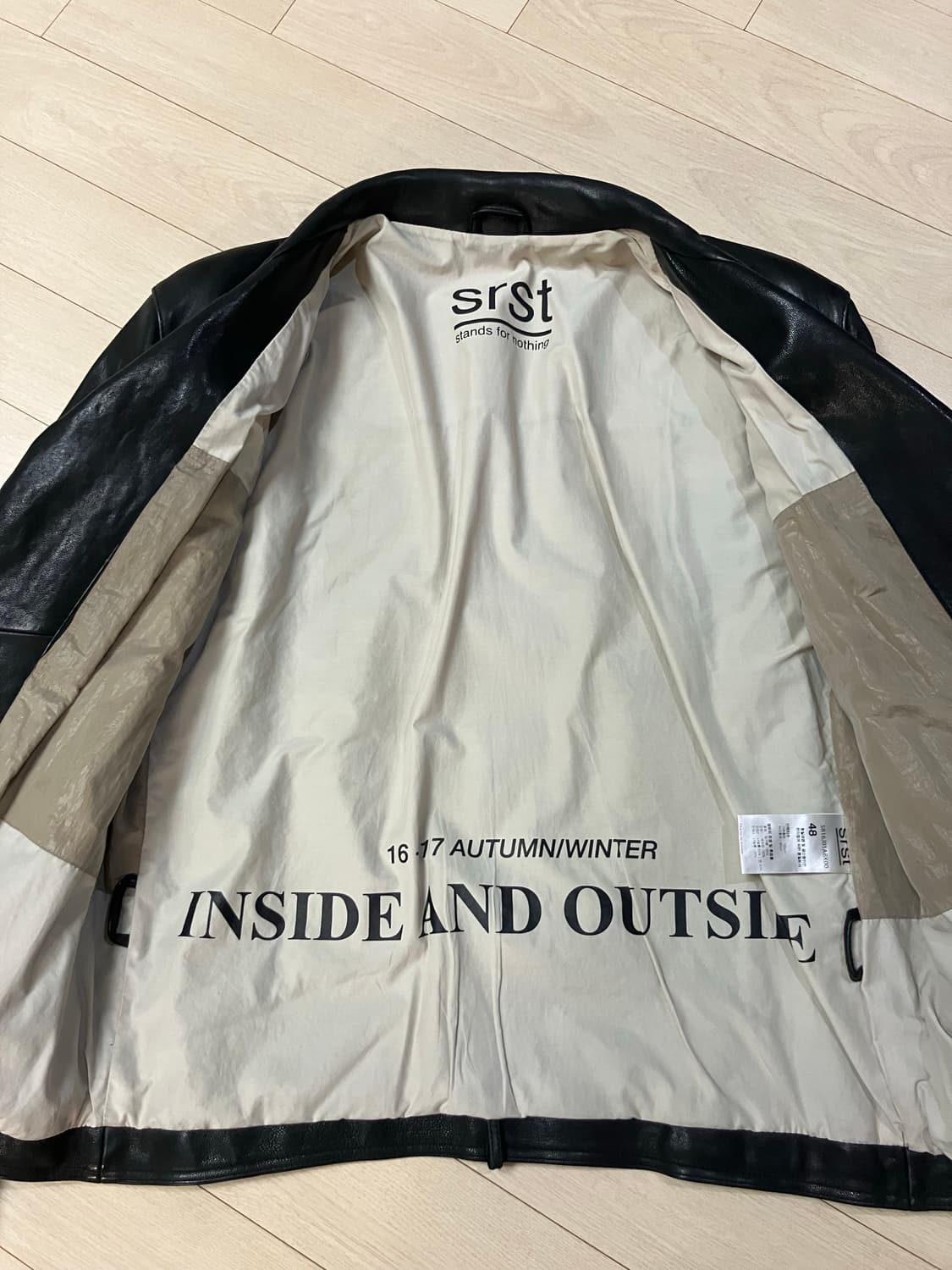 SRST 양가죽 라이더 자켓 48 상품이미지2