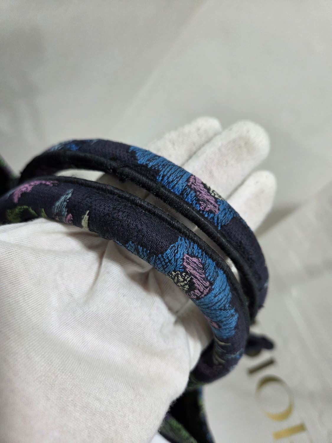 [새상품급] 디올 북 토트 백 뜨왈드주이 블루 멀티컬러 Medium 상품이미지4