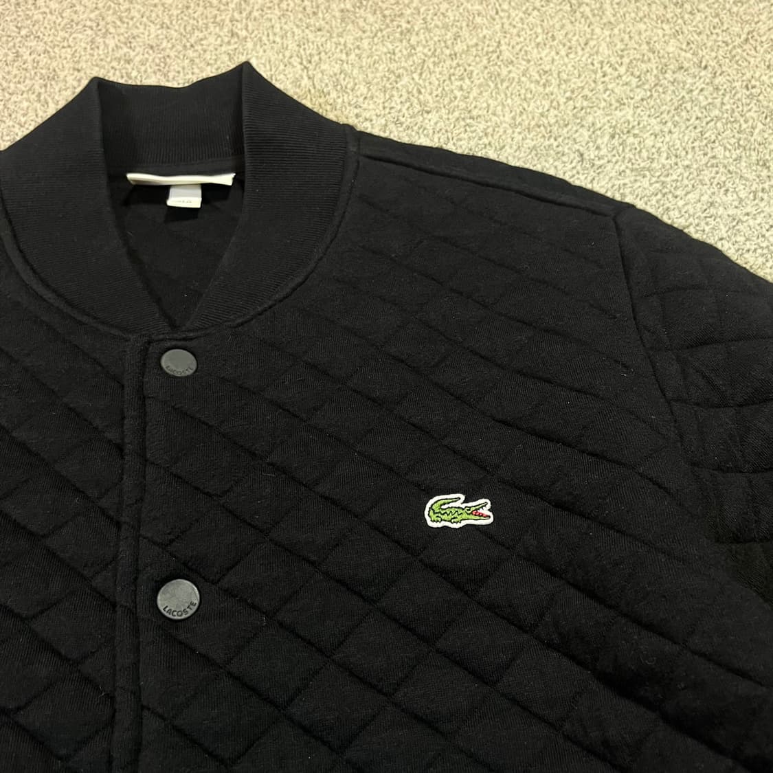 라코스테 코튼 퀼티드 자켓 상품이미지2