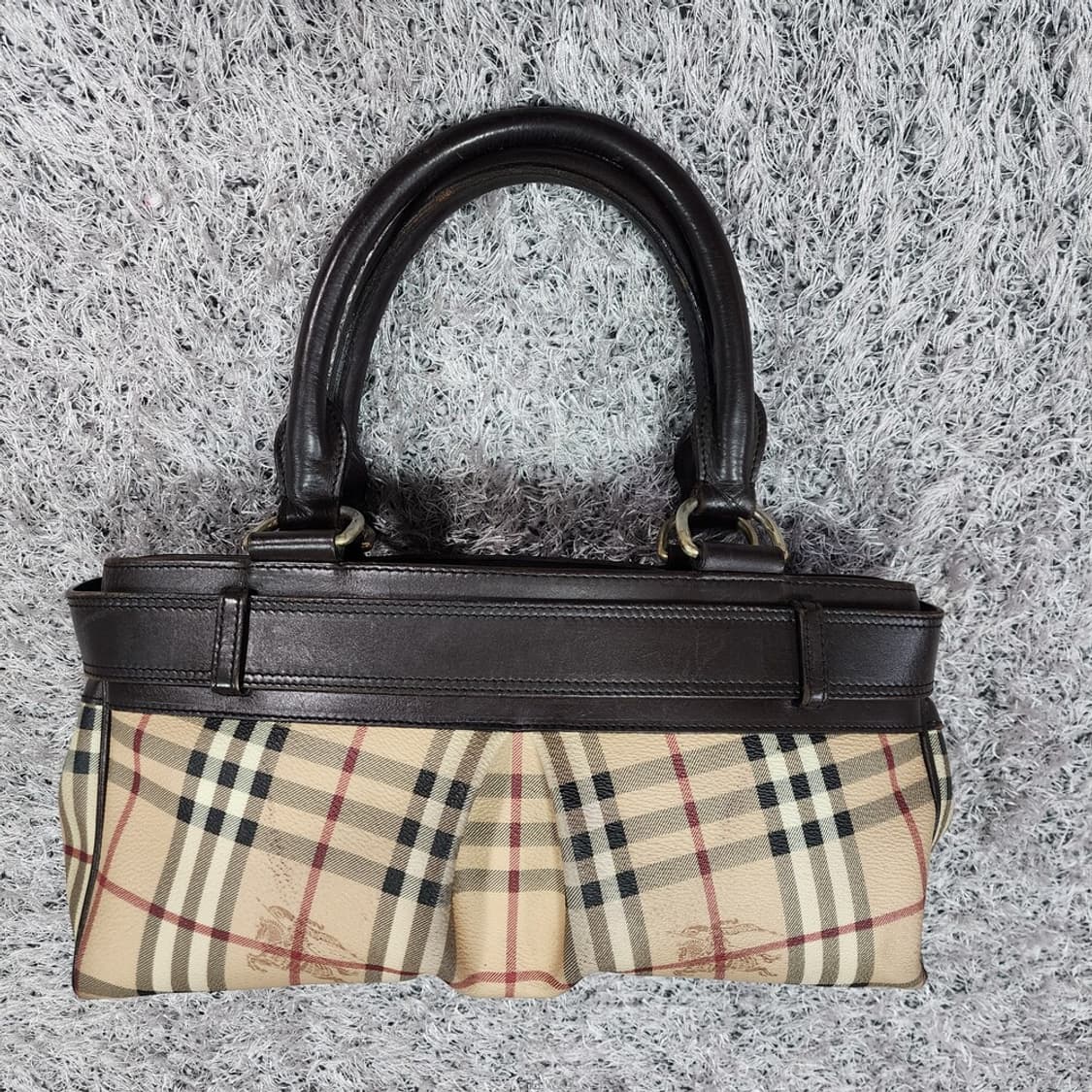 버버리 빈티지 체크 토트백 상품이미지3