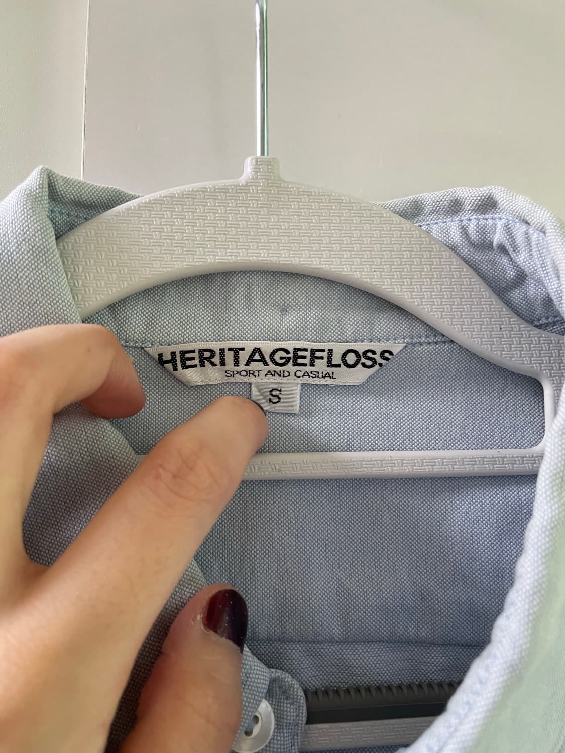 헤리티지플로스 옥스포드 스포츠 셔츠 상품이미지3