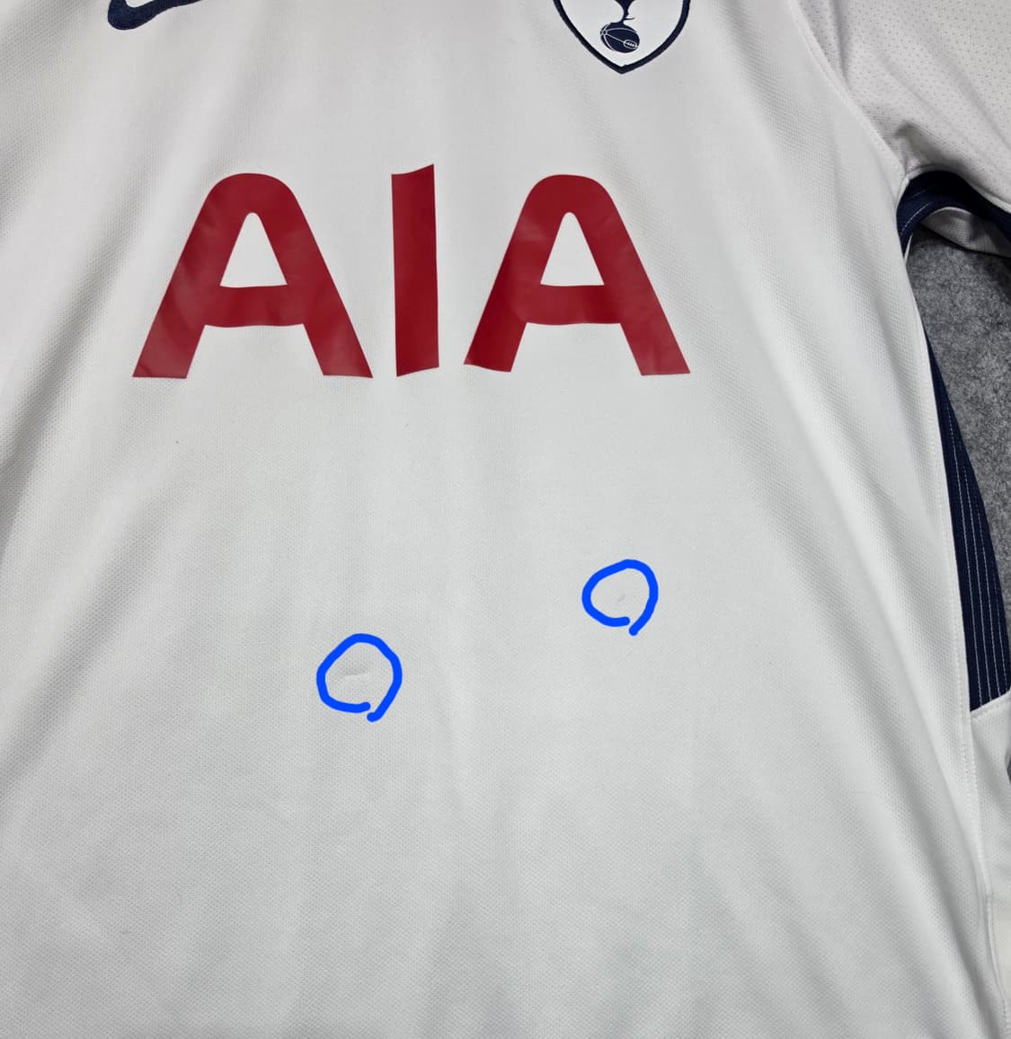 나이키 17-18 토트넘 홈 반팔 유니폼 반팔 져지 M 상품이미지5